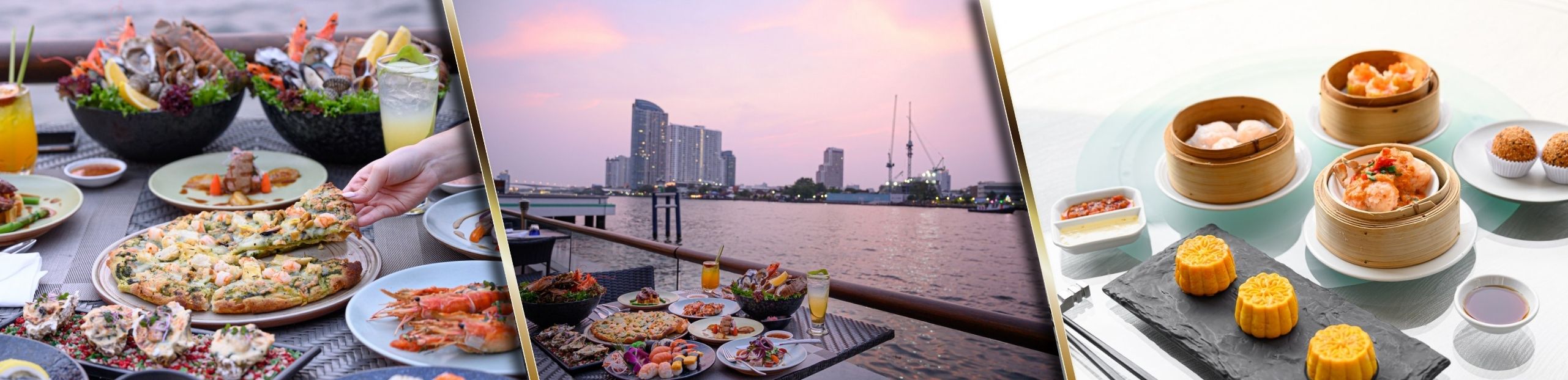 Waterfront Thai Restaurants in Charoen Krung and Charoen Nakhon Areas