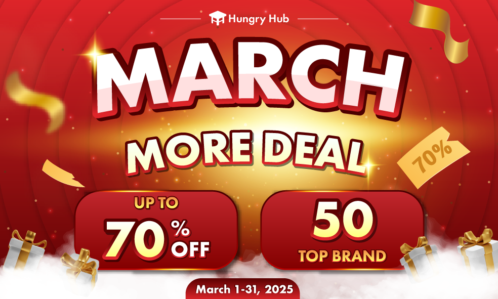 image March More Deals Promotion