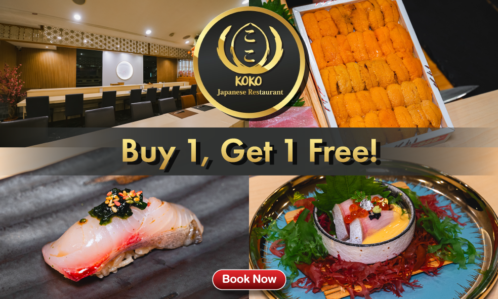 image Koko Omakase Buy 1 Get 1 Free