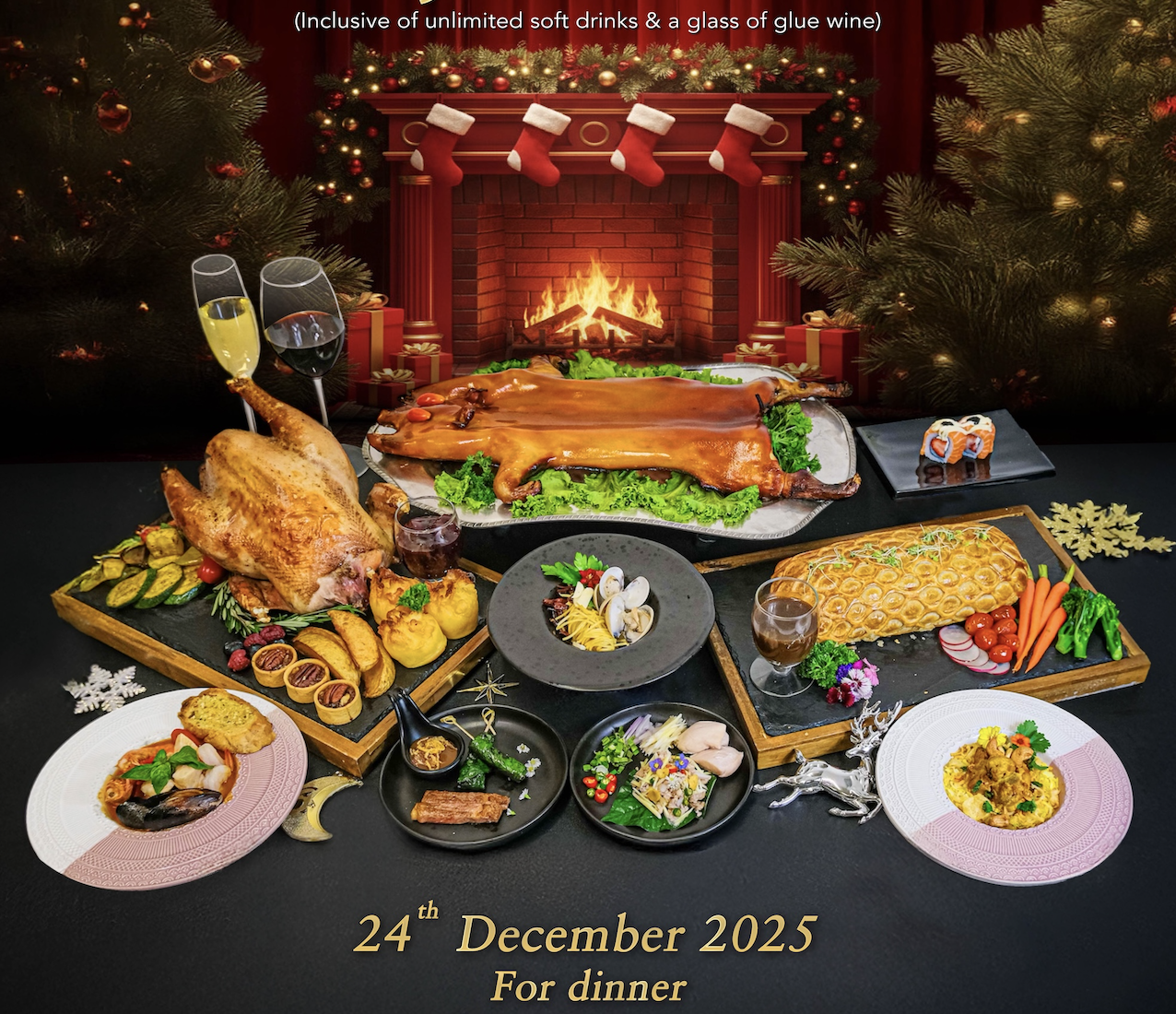 Chatuchak Cafe Centara Grand at Central Plaza Ladprao Christmas Eve Dinner Buffet
