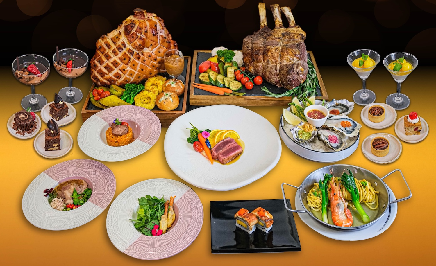 Chatuchak Cafe Centara Grand at Central Plaza Ladprao New Year's Eve Dinner Buffet