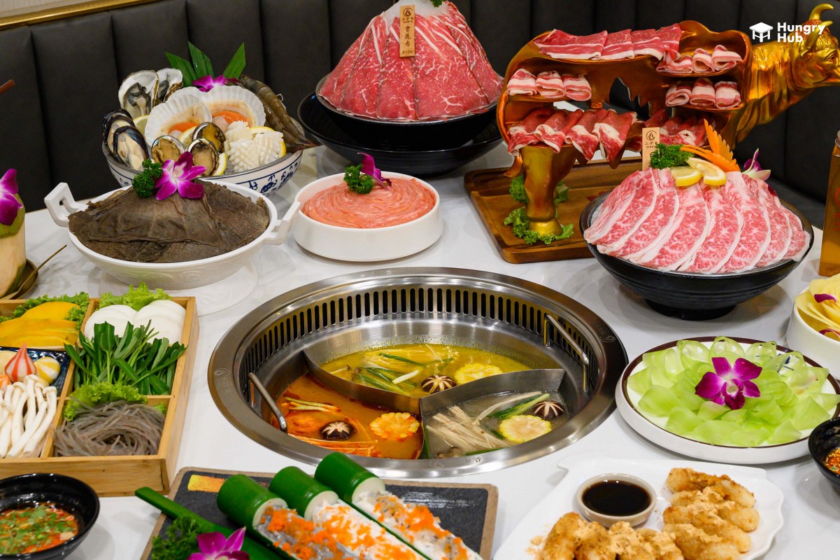 Kunshine Hotpot Asok Deluxe Shabu Buffet (2-3 Soups)