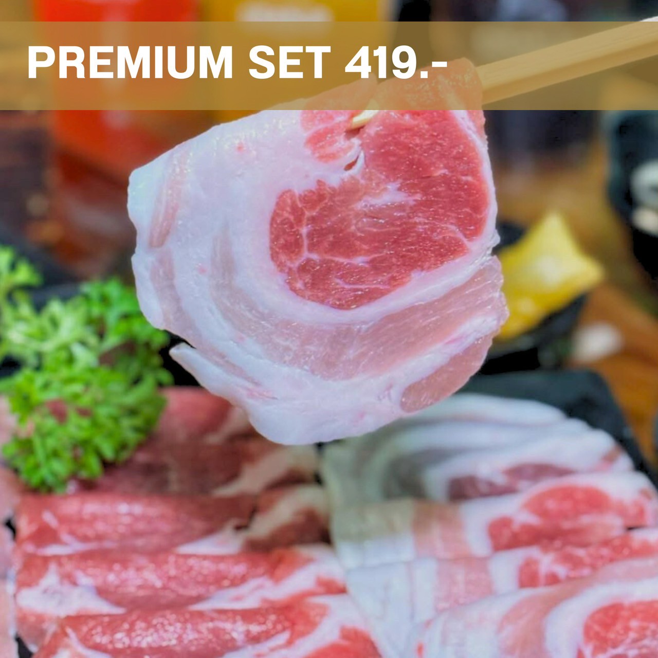 Oranjii - Japanese yakiniku & shabu Saphankwai (Zone 1) Oranjii Premium Buffet