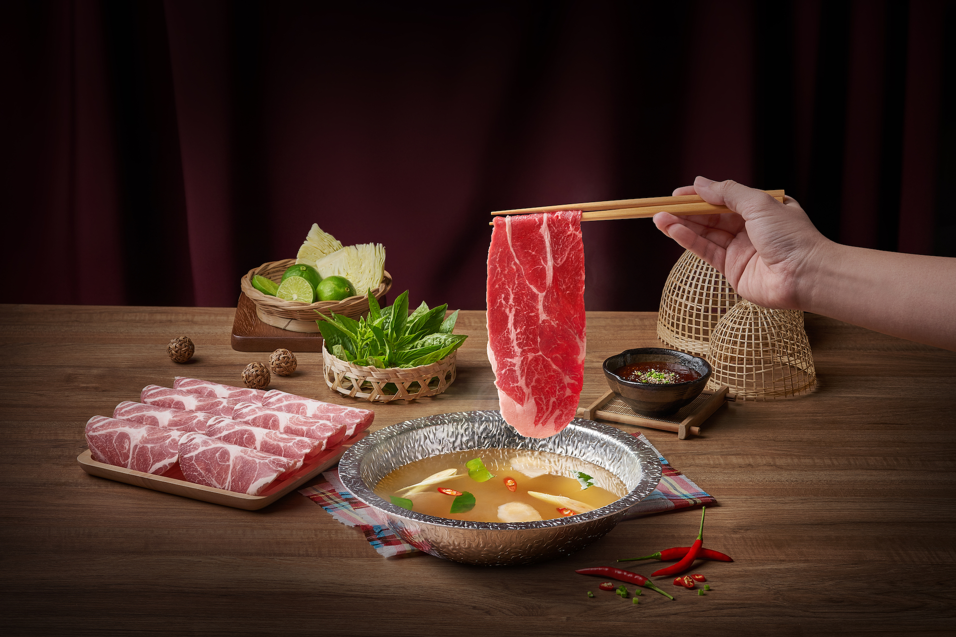 Zaap Classic The Mall Bangkhae Unlimited Shabu with Zaap Menu (Premium Pork)