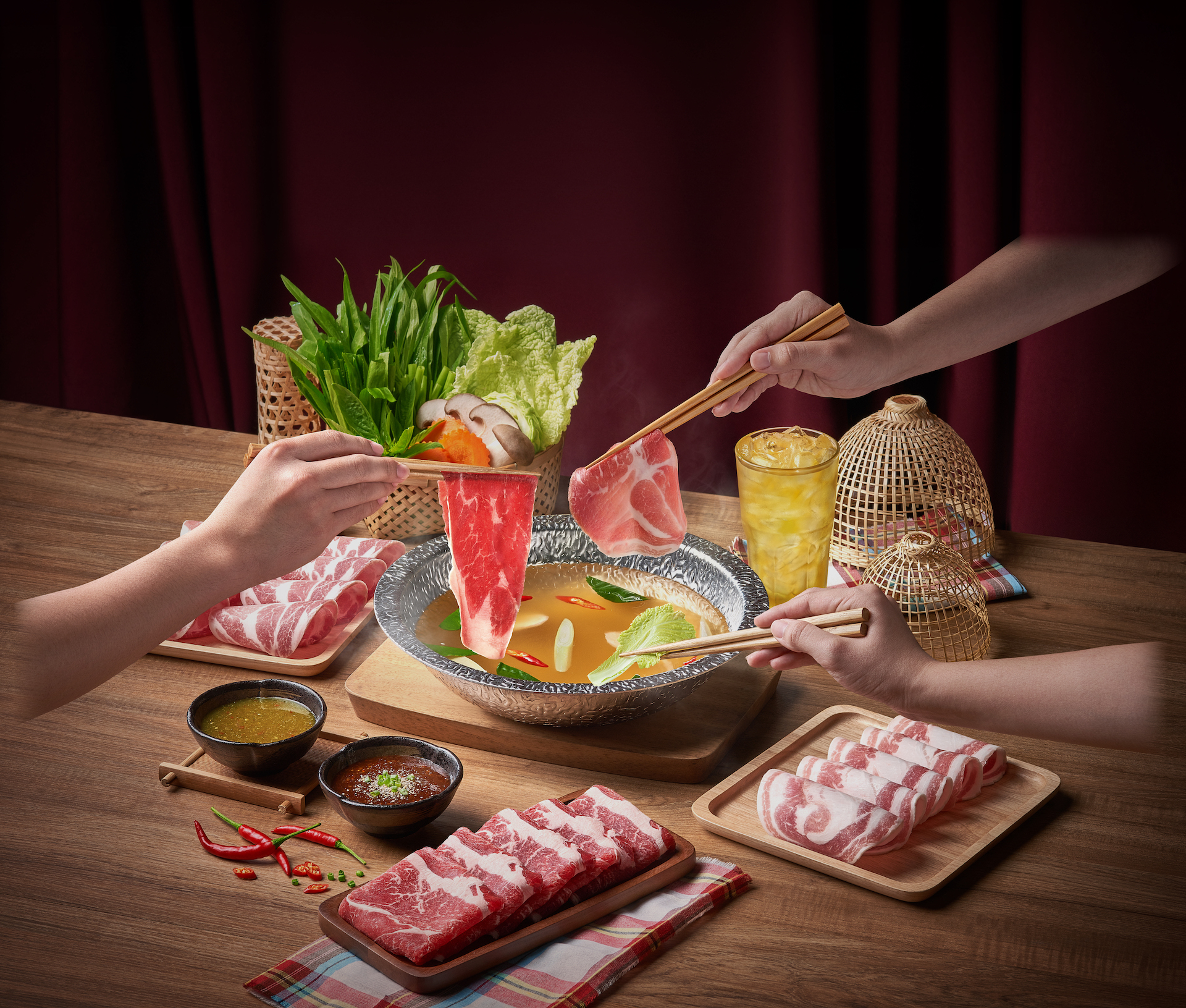 Zaap Classic The Mall Bangkhae Unlimited Shabu with Zaap Premium Menu (Australian Beef)