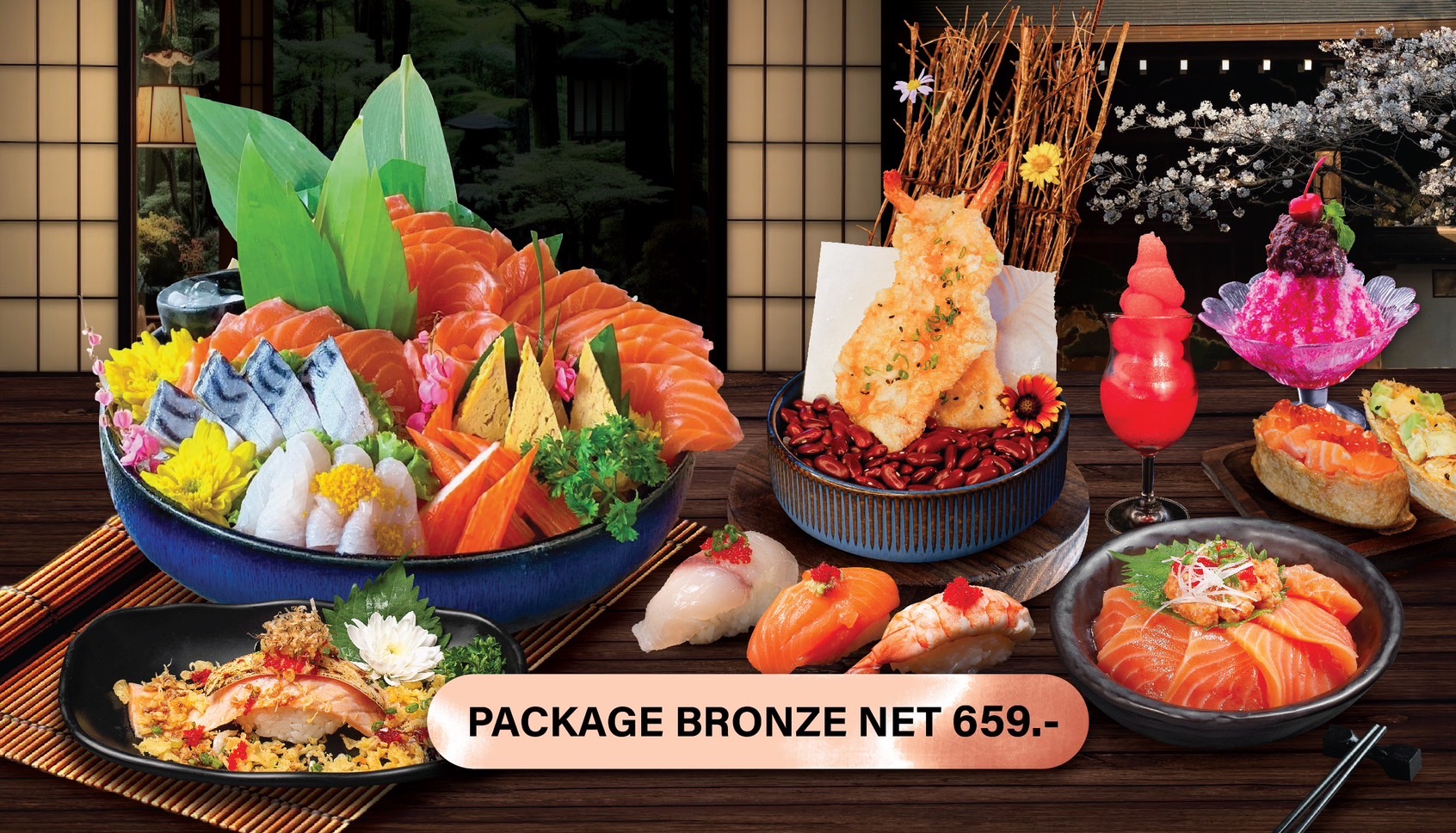 Ichi-Meshi Salaya Bronze: Ichi-Meshi Japanese Buffet + 1 Special Dish