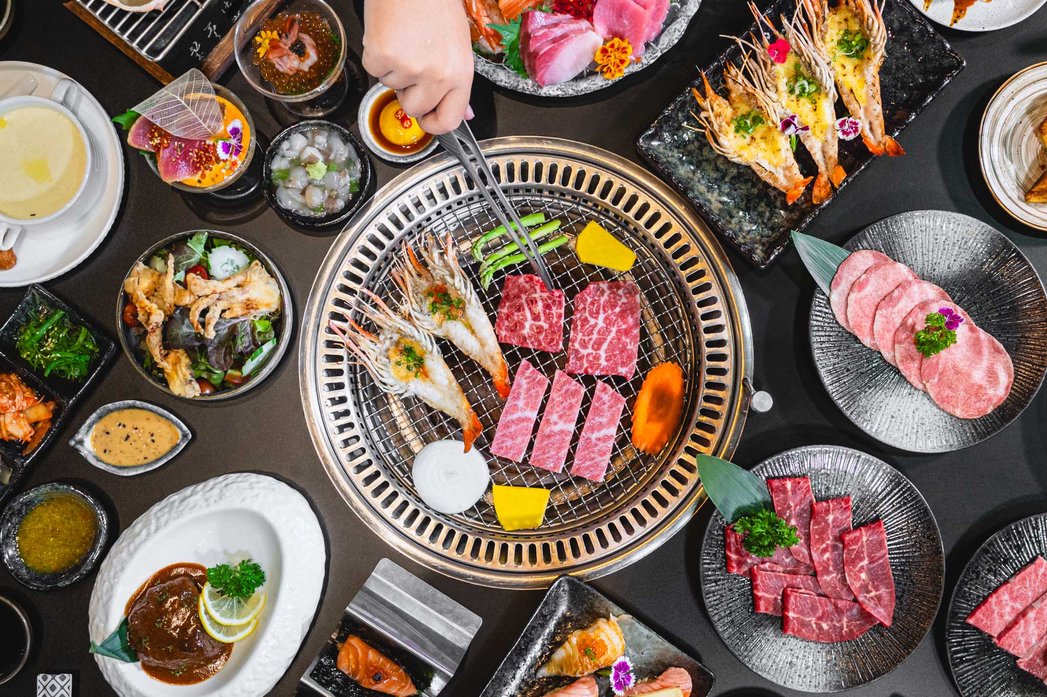 Meisaku Premium Yakiniku Prestige: Japanese Yakiniku Buffet With Free Flow Asahi Beer (1 Hours 45 Minutes)