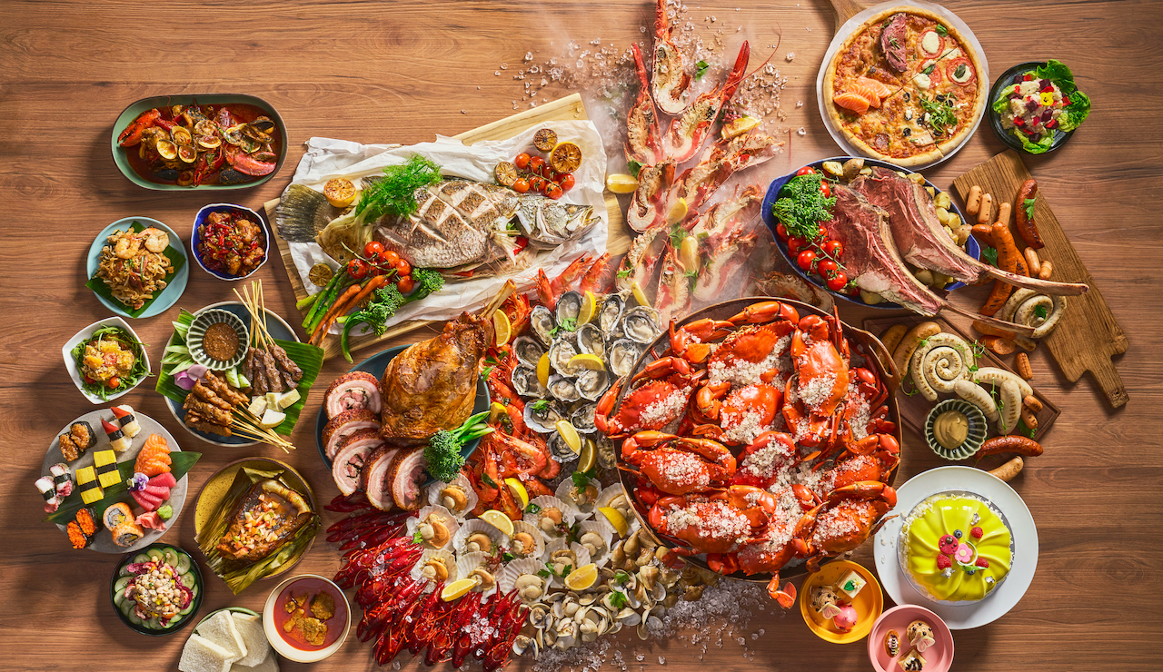 Edge at Pan Pacific Hotel Singapore Weekday Dinner Buffet (Sun-Thu)