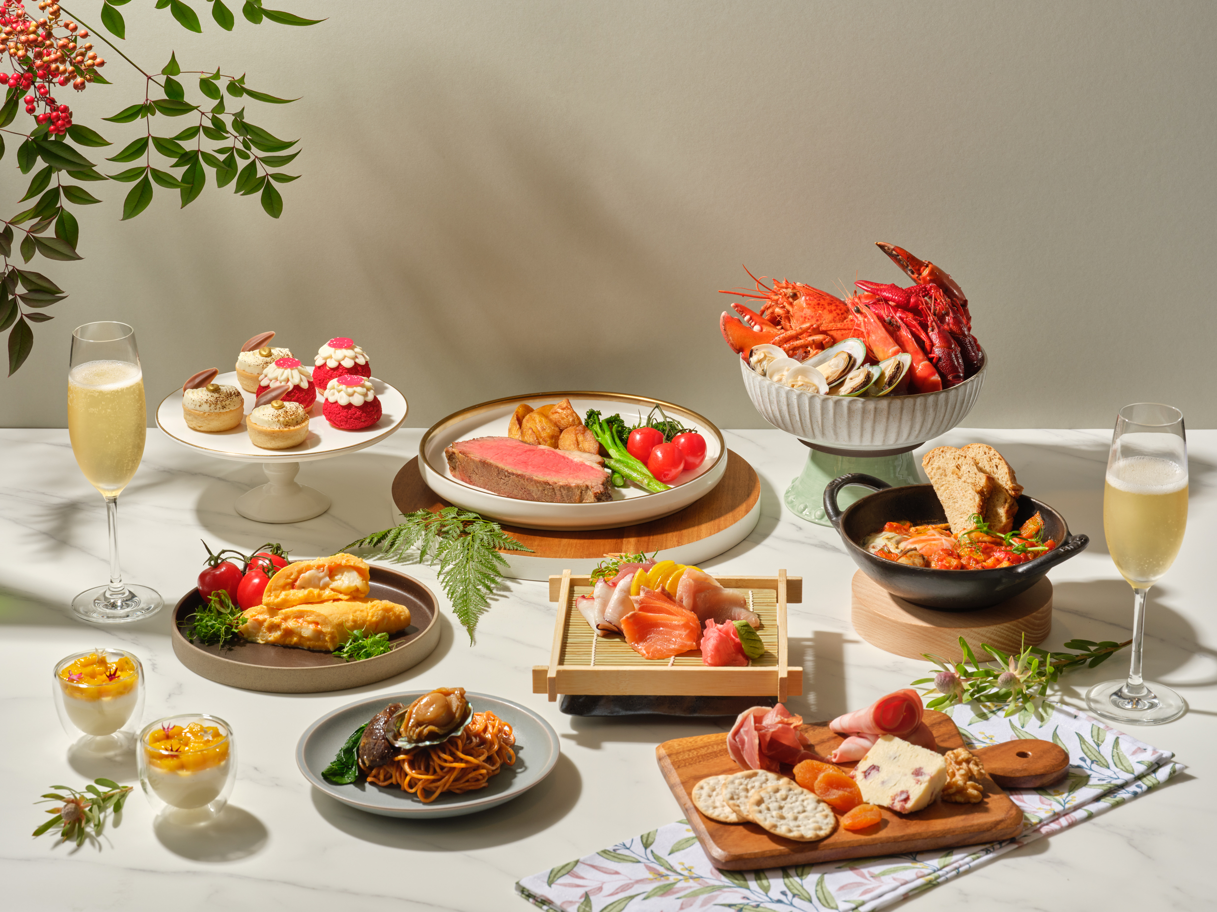 Crossroads Buffet at Singapore Marriott Tang Plaza Hotel Sunday Brunch Buffet