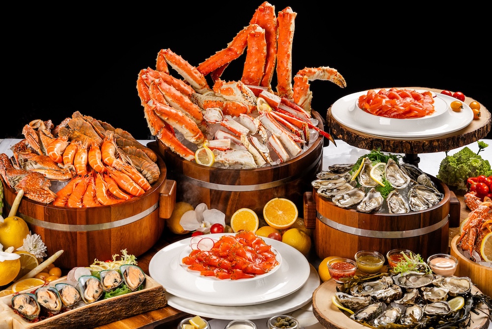 Rossini's at Sheraton Grande Sukhumvit A Luxury Collection Hotel Sunday Brunch With Unlimited Foie Gras & Lobster Claw & 1 Soft Drink