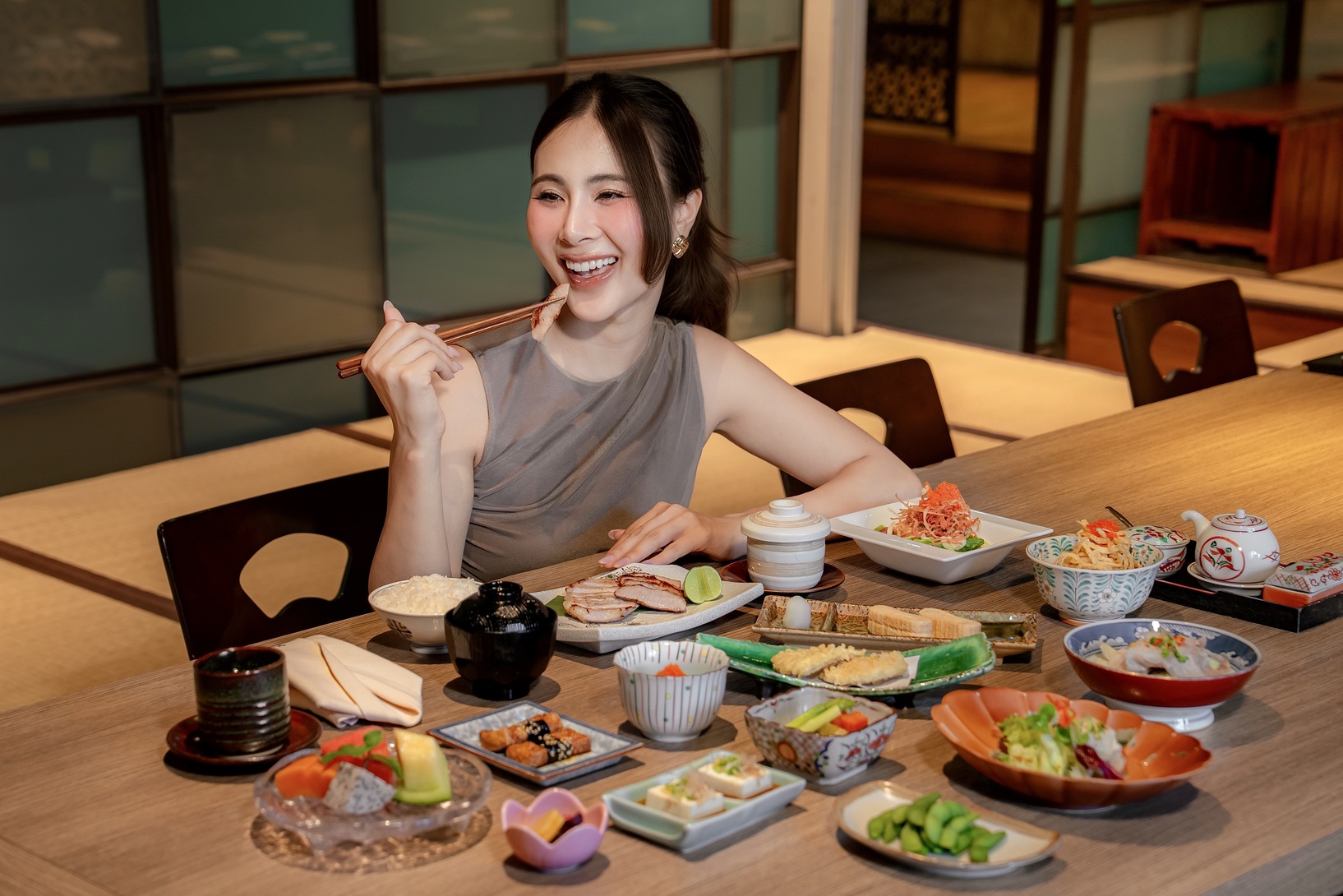 Kisso at The Westin Grande Sukhumvit Lunch Set with Unlimited Sides & Drinks
