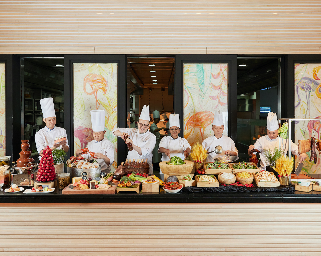 Oscar's At Conrad Singapore Marina Bay Oscar's  Dinner Buffet l The Sea, Smoke & Spice (Wed-Sat)