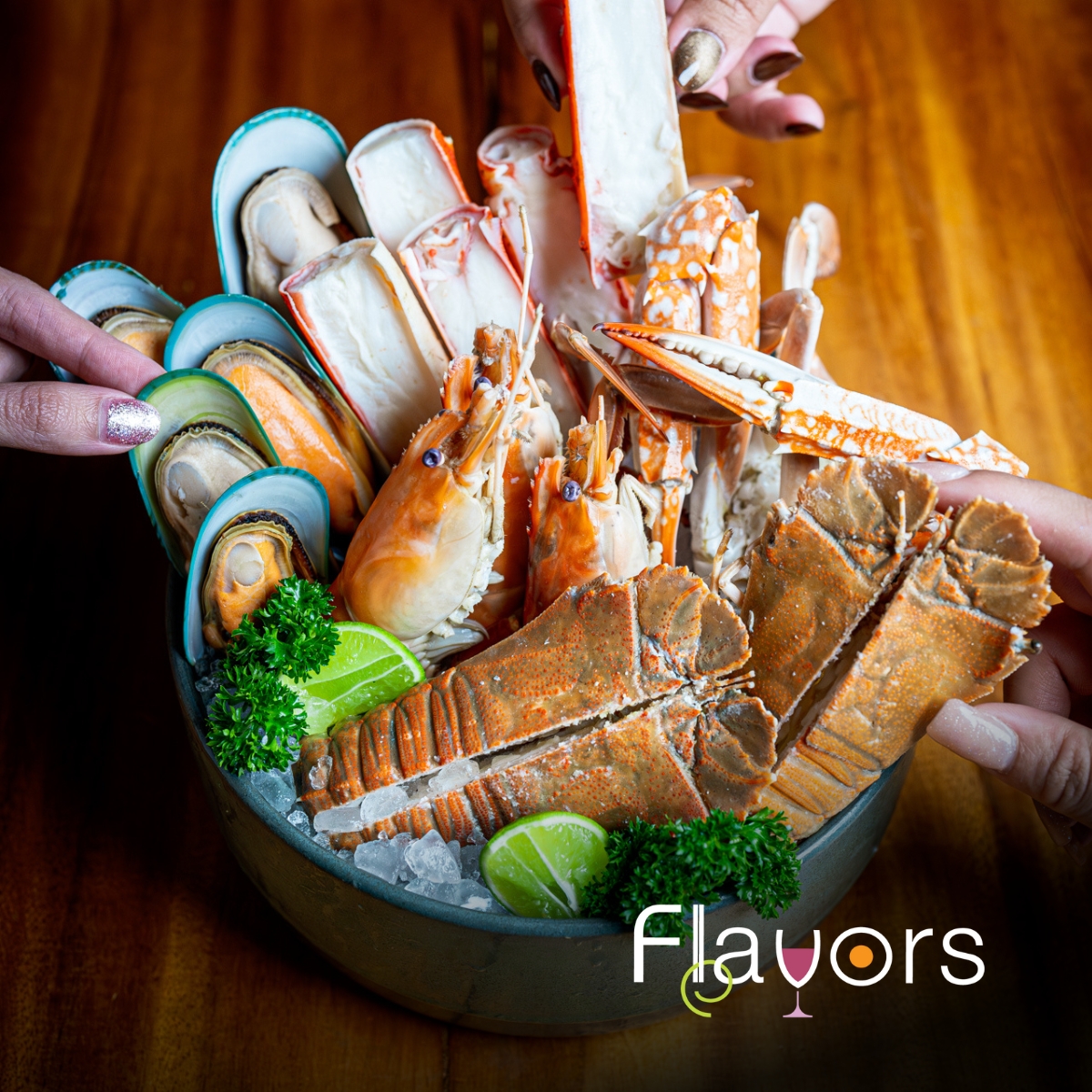 Flavors at Renaissance Bangkok WOK THIS WAY International Seafood Buffet with Free Flow Water (Thursday - Sunday)