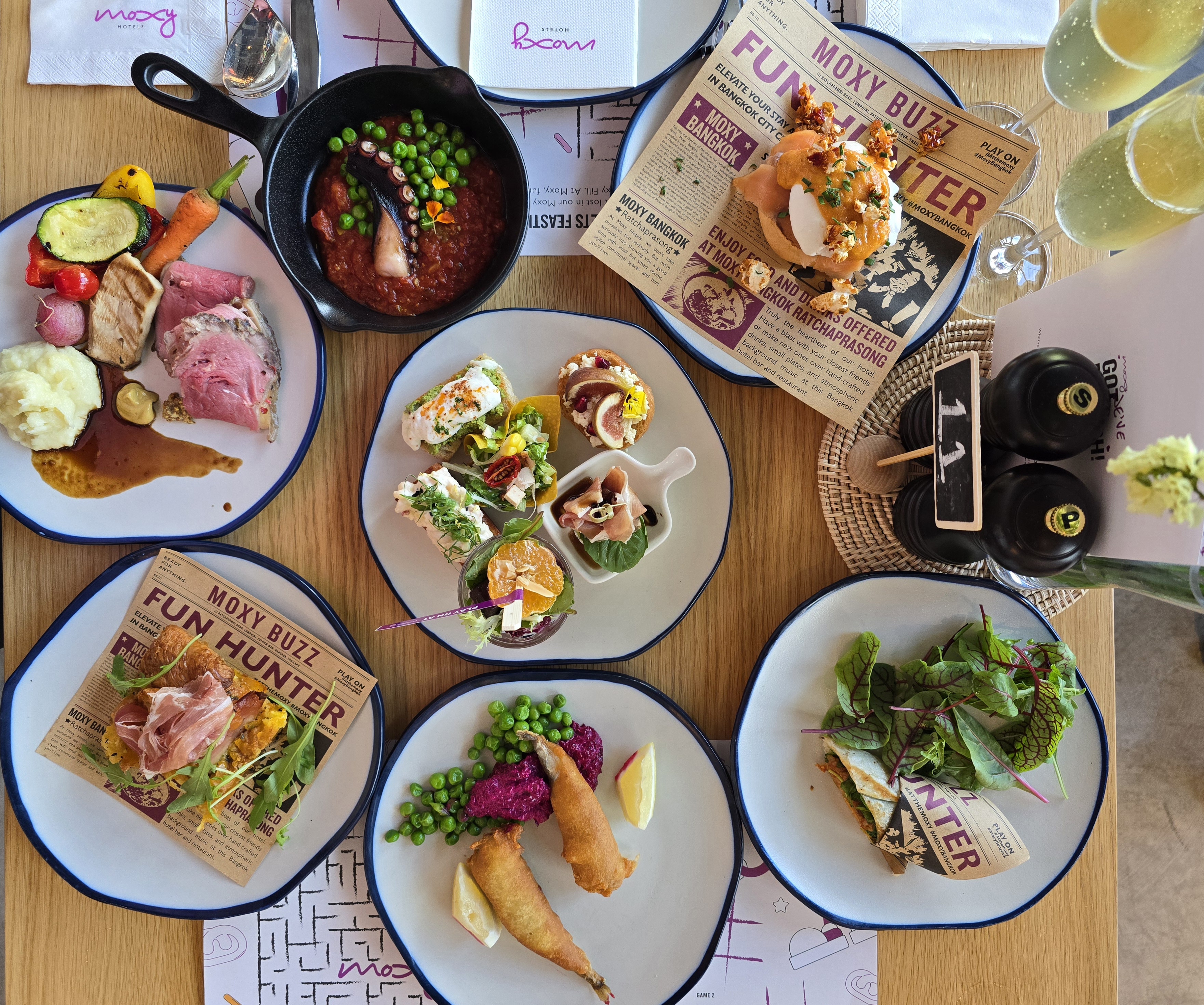 Moxy Bar & Restaurant At Moxy Bangkok Ratchaprasong Moxy: We’ve Got Brunch Buffet (Every last Saturday of each month)