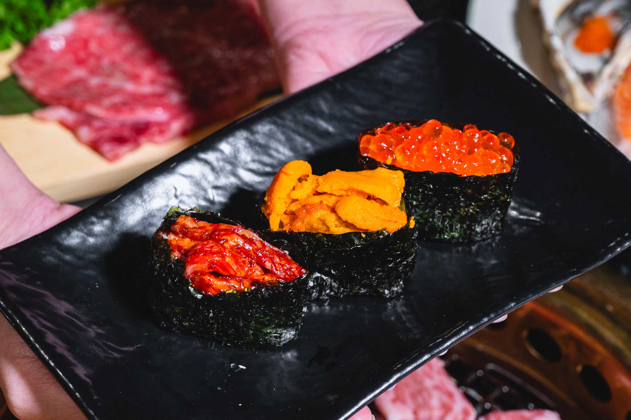 กิว เอ็น สยาม ยากินิกุ Japanese A5 Wagyu Buffet w Free Flow Beer & Wine For 2 Hours