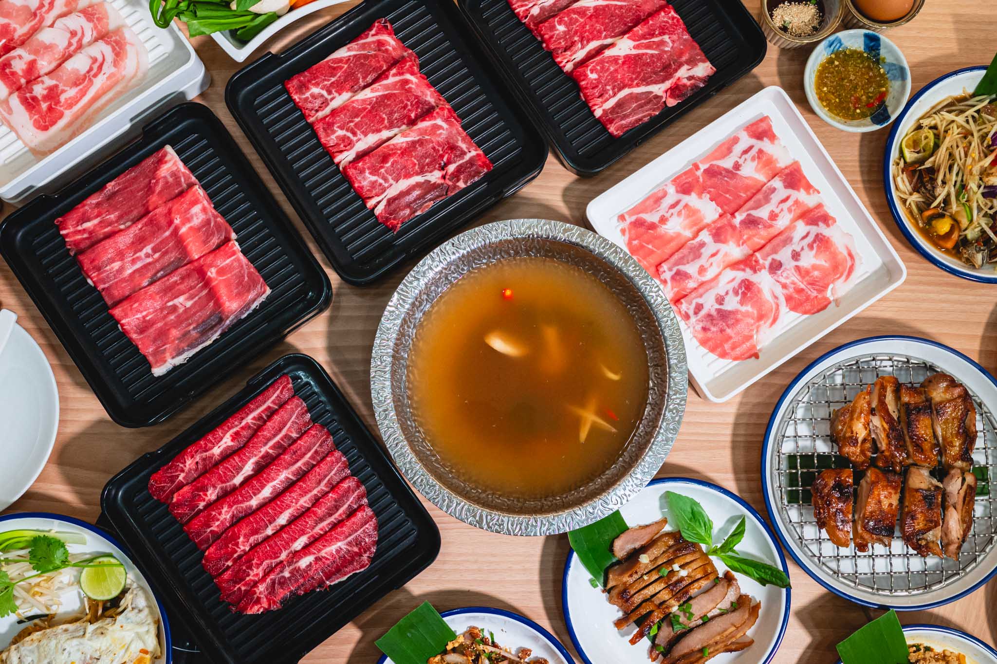 Zaap Classic Emquartier Unlimited Shabu with Zaap Menu (Premium Pork)