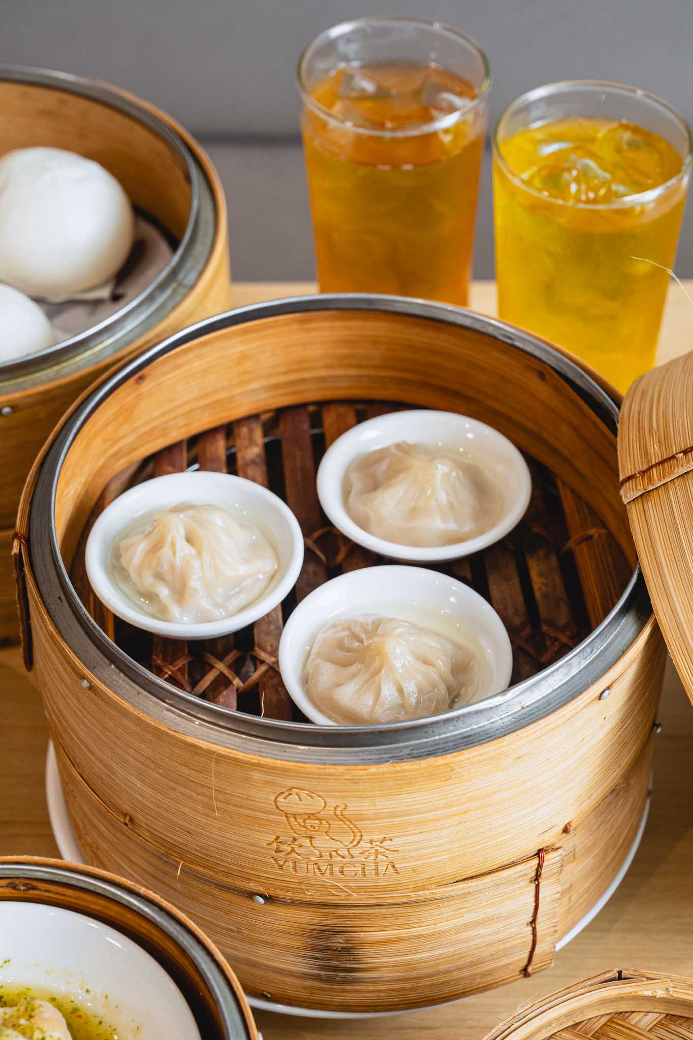 หยัมฉา ทีเฮาส์ เอ็มไพร์ ทาวเวอร์ เซ็ทโต๊ะกินข้าว ติ่มซำบุพเฟ่ต์