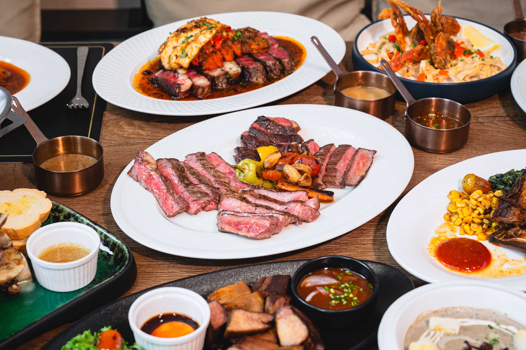 Gentle Butcher by Bangkok Butcher New: Premium Dry Aged Buffet Steak with Unlimited Hataka Wagyu A5 + Foie Gras 