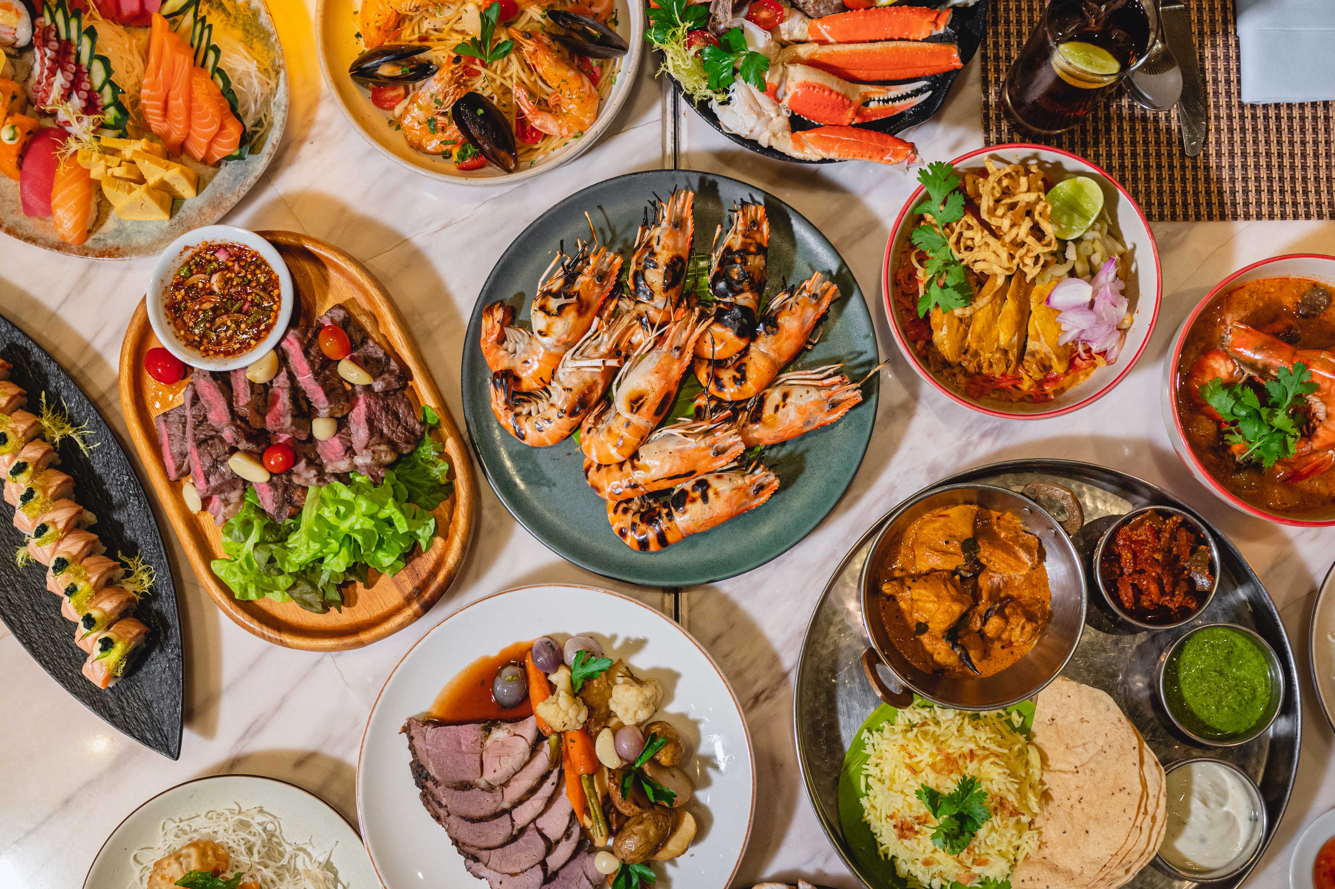 57th Street Marriott Sukhumvit 57 [Mon.-Wed] International Dinner Buffet with 1 Beer