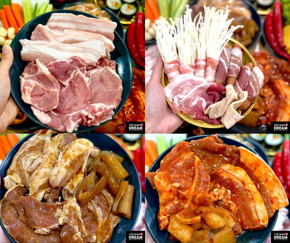 Dream Premium Korean BBQ Buffet Talat Long Ma Si Er - 드림 코리안 비비큐 Standard BBQ Buffet with Free Flow Drinks