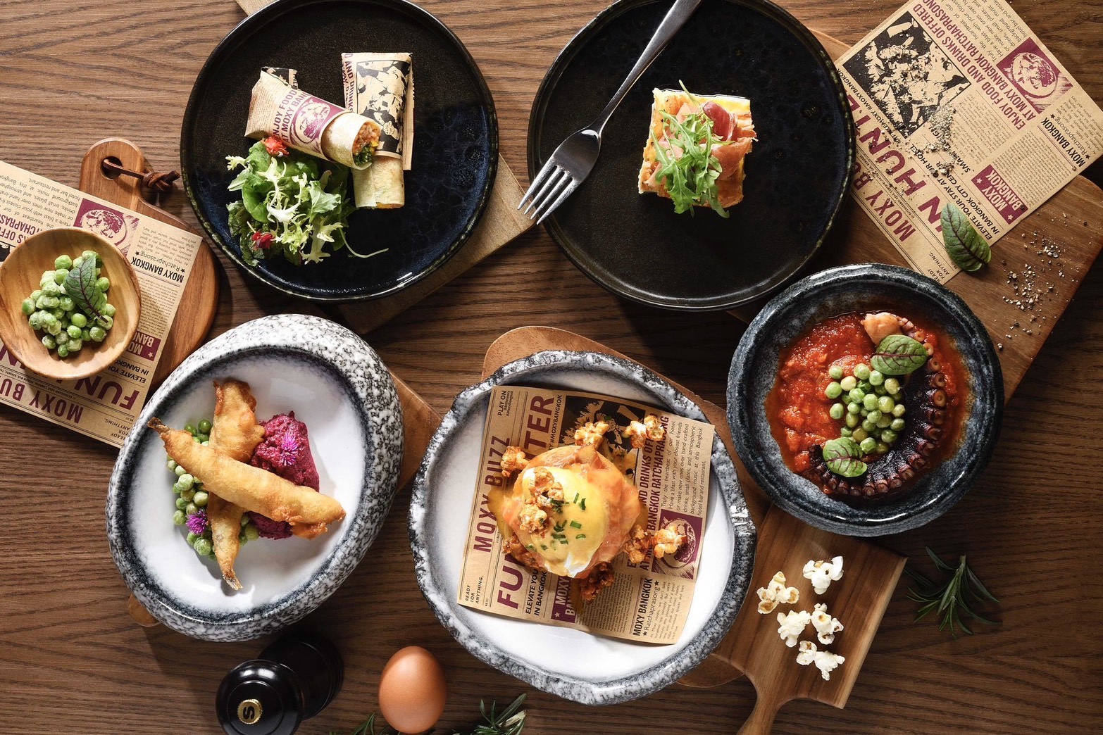 Moxy Bar & Restaurant At Moxy Bangkok Ratchaprasong Moxy: We’ve Got Brunch Buffet (Every last Saturday of each month)