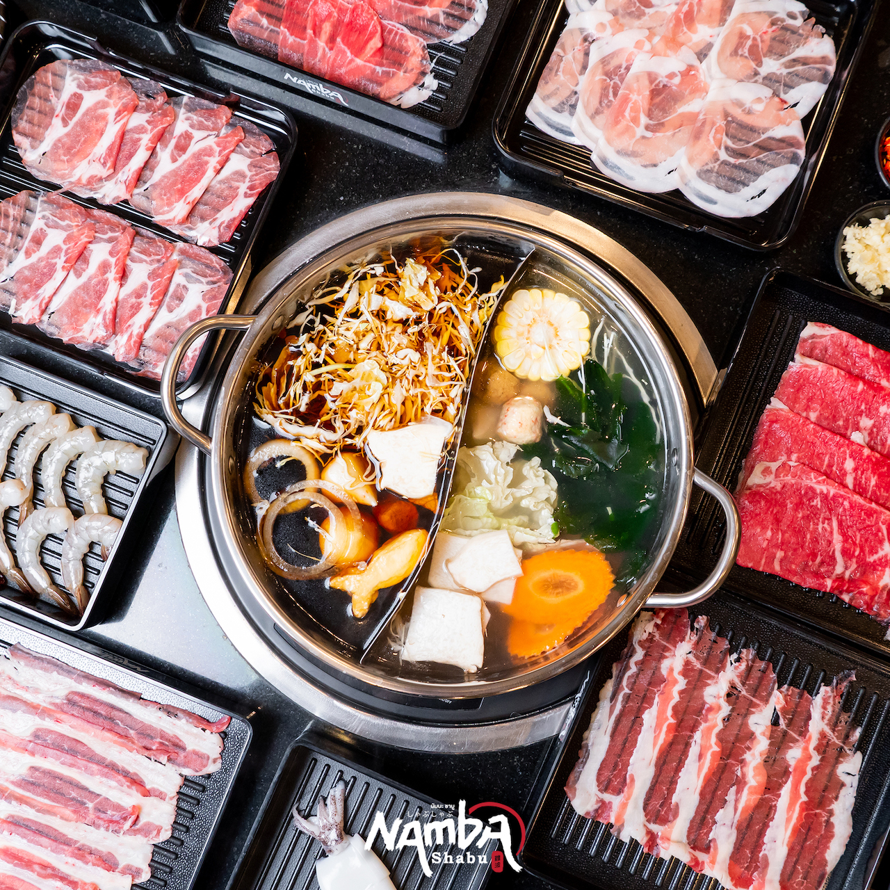 Namba Shabu Saimai Gold Buffet with 1 Special Menu