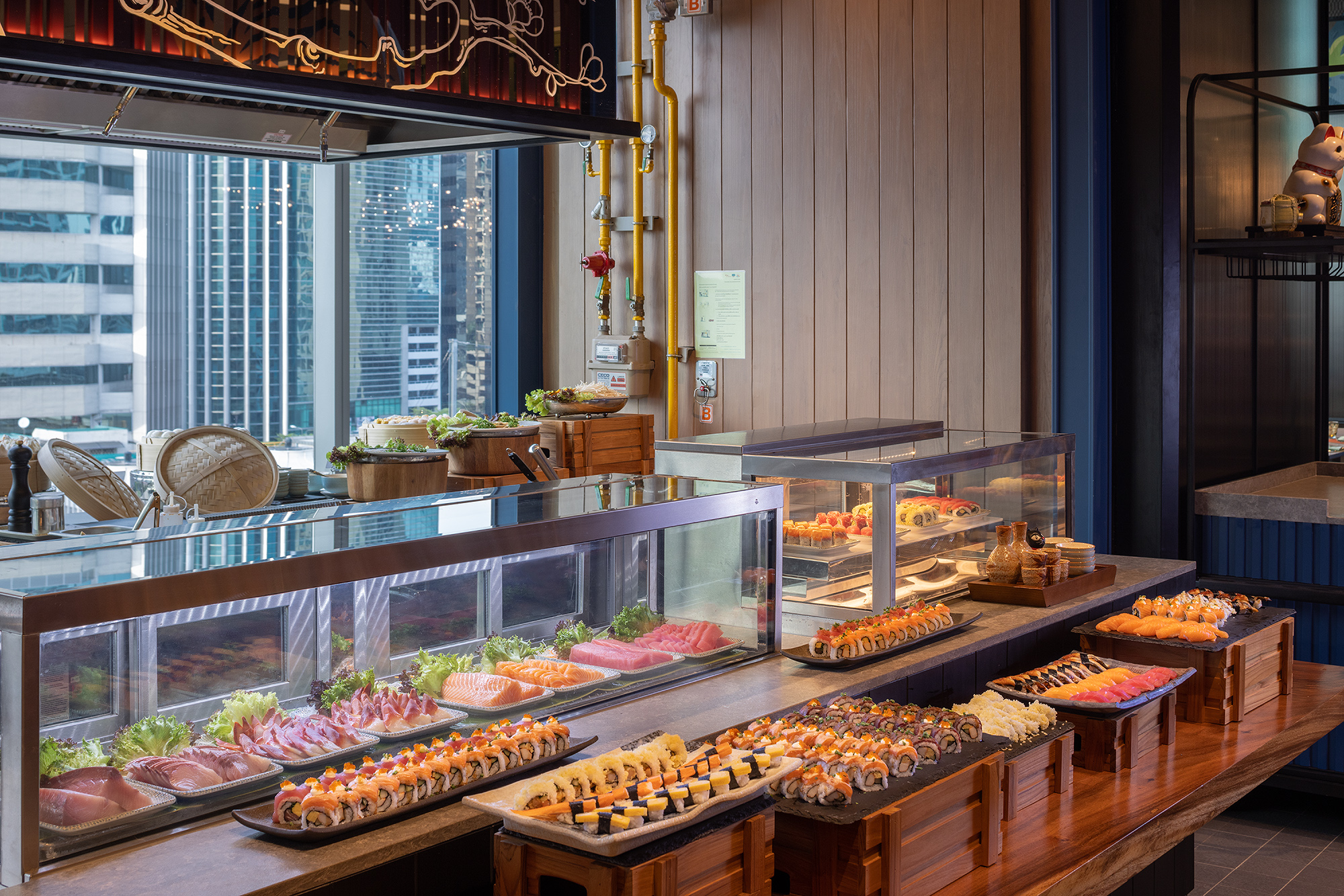The Market@5 At Eastin Grand Phayathai Hotel Bangkok 50% Off: International Lunch Buffet [Mon-Sat 13.00-13.30]