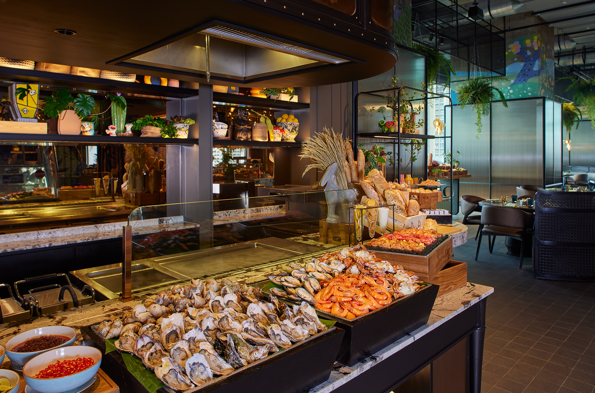 The Market@5 At Eastin Grand Phayathai Hotel Bangkok 25% Off: International Saturday Dinner Buffet [Sat 19.30]