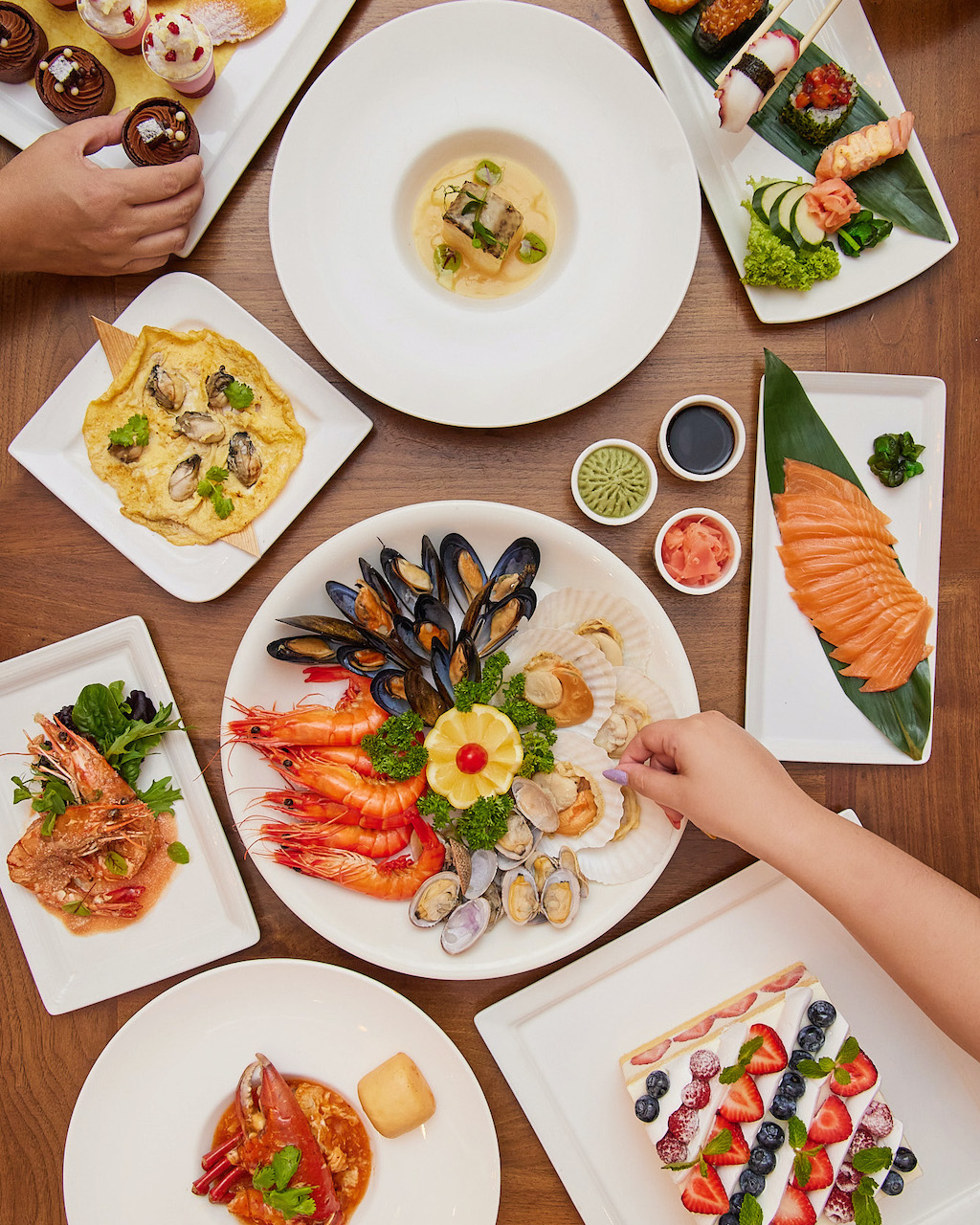 Element Restaurant At Amara Singapore Hotel Monday - Sunday (Executive Choice Semi Buffet Lunch)
