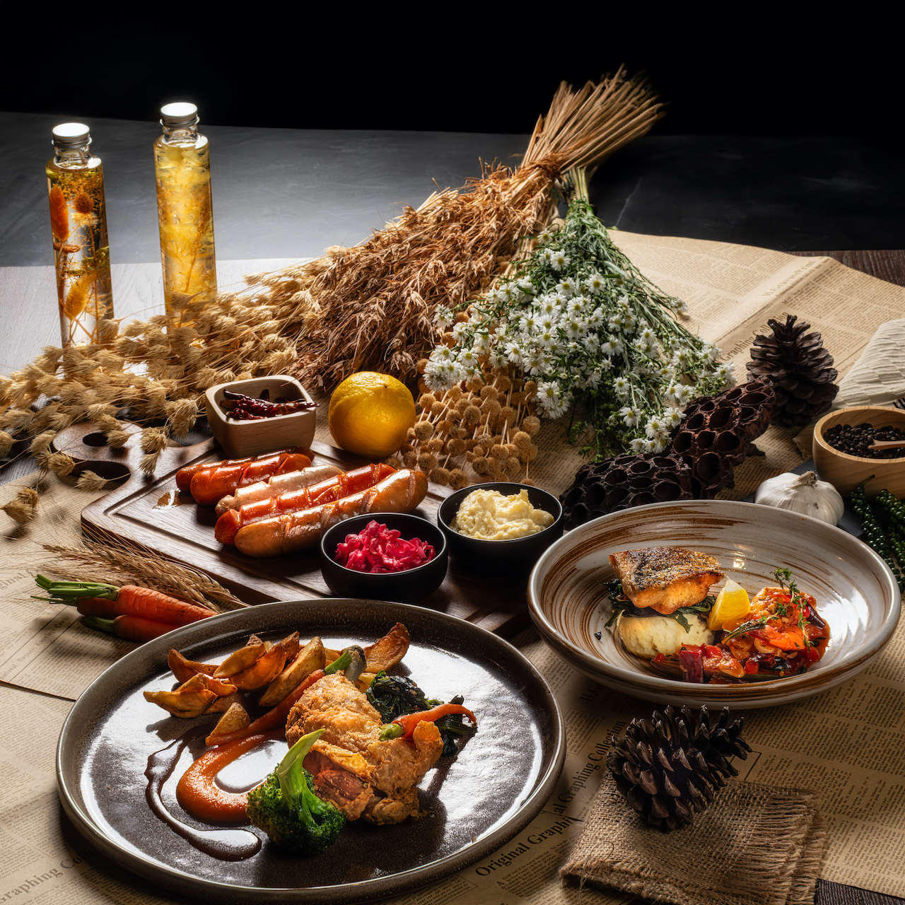 The Factory Corner International Buffet + Unlimited Premium Menu with Free-Flow Soft Drink
