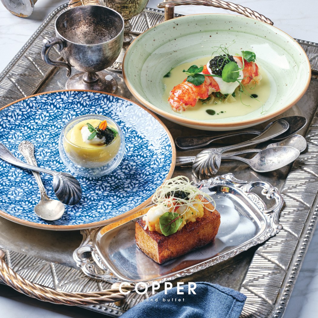 Copper Beyond Buffet The Sense Pinklao (Hungry Hub) Hungry Hub Pack D - Select 1 Menu Michelin Star Executive
