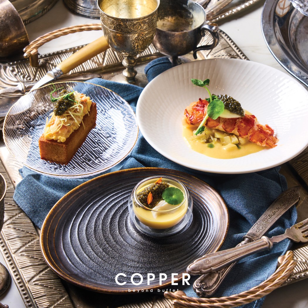 Copper Beyond Buffet Gaysorn Amarin (Hungry Hub) Hungry Hub Pack E - Michelin Caviar Elite Experience 