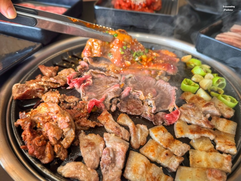 Annyeong Grill 안녕 그릴 San Phi Suea (Chiangmai) Korean BBQ Buffet