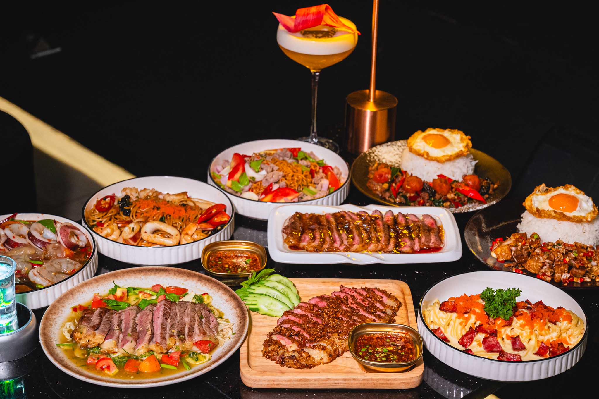 Rusty.Bkk Unlimited Menu + 1 Premium Menu with Free Flow Draught Beer & Cocktail