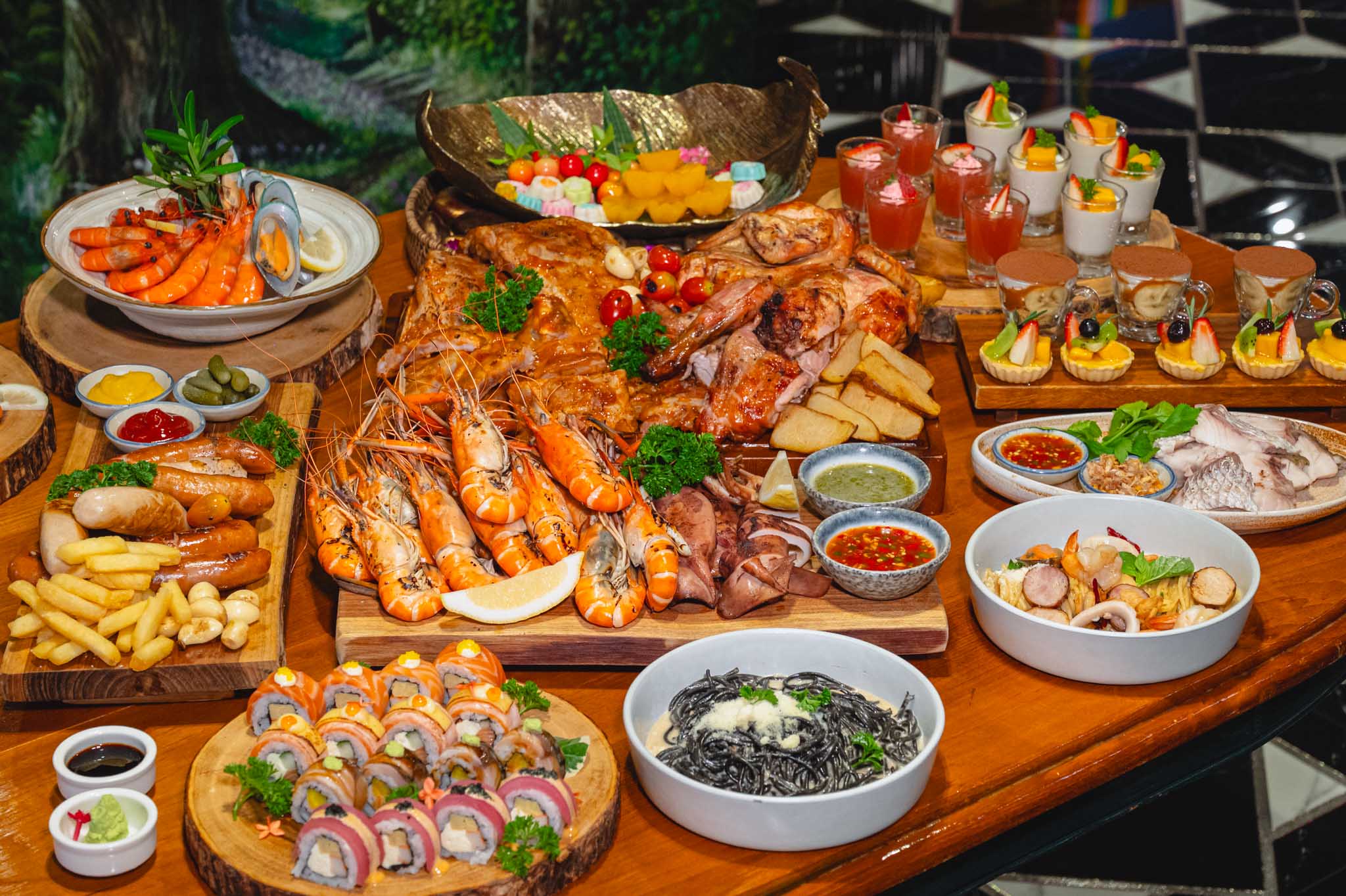 THE Map Mestyle Museum Hotel Seafood Buffet & Unlimited Special Dishes Menu with Free Flow Soft Drink (Fri-Sun)