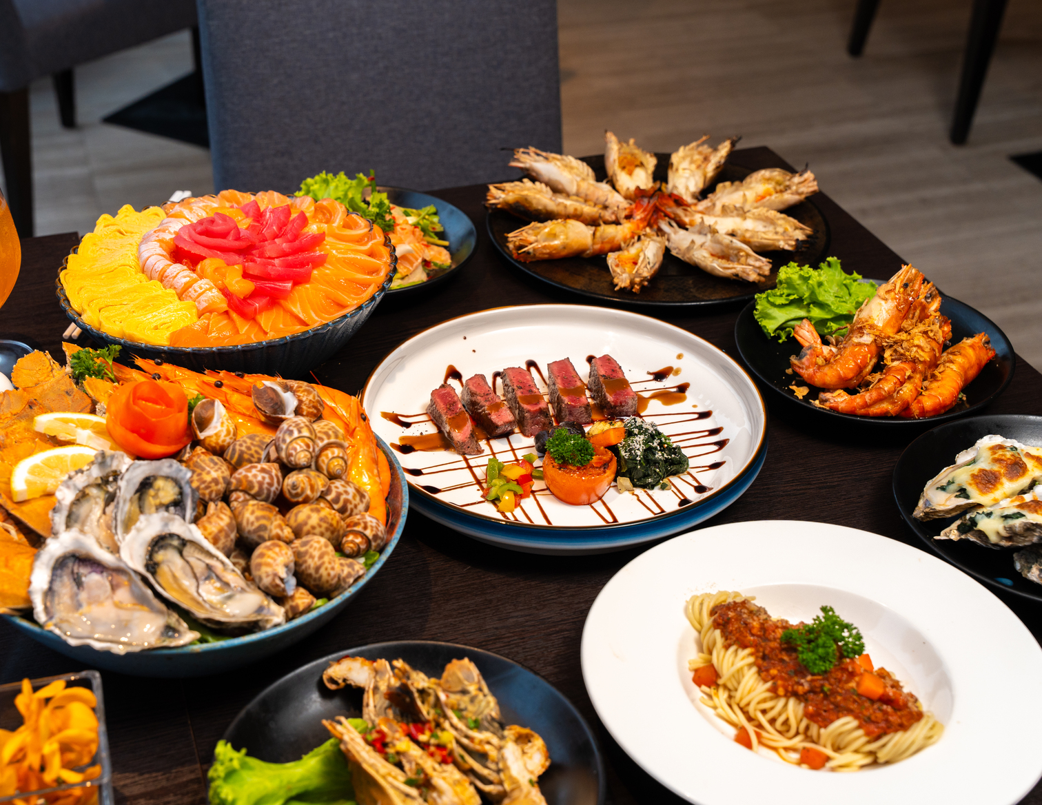 One Ratchada Avani Ratchada Bangkok International Dinner Buffet with Free Flow Local Draught Beer 2 Hrs. (Dec 1st, 2024 Onwards)