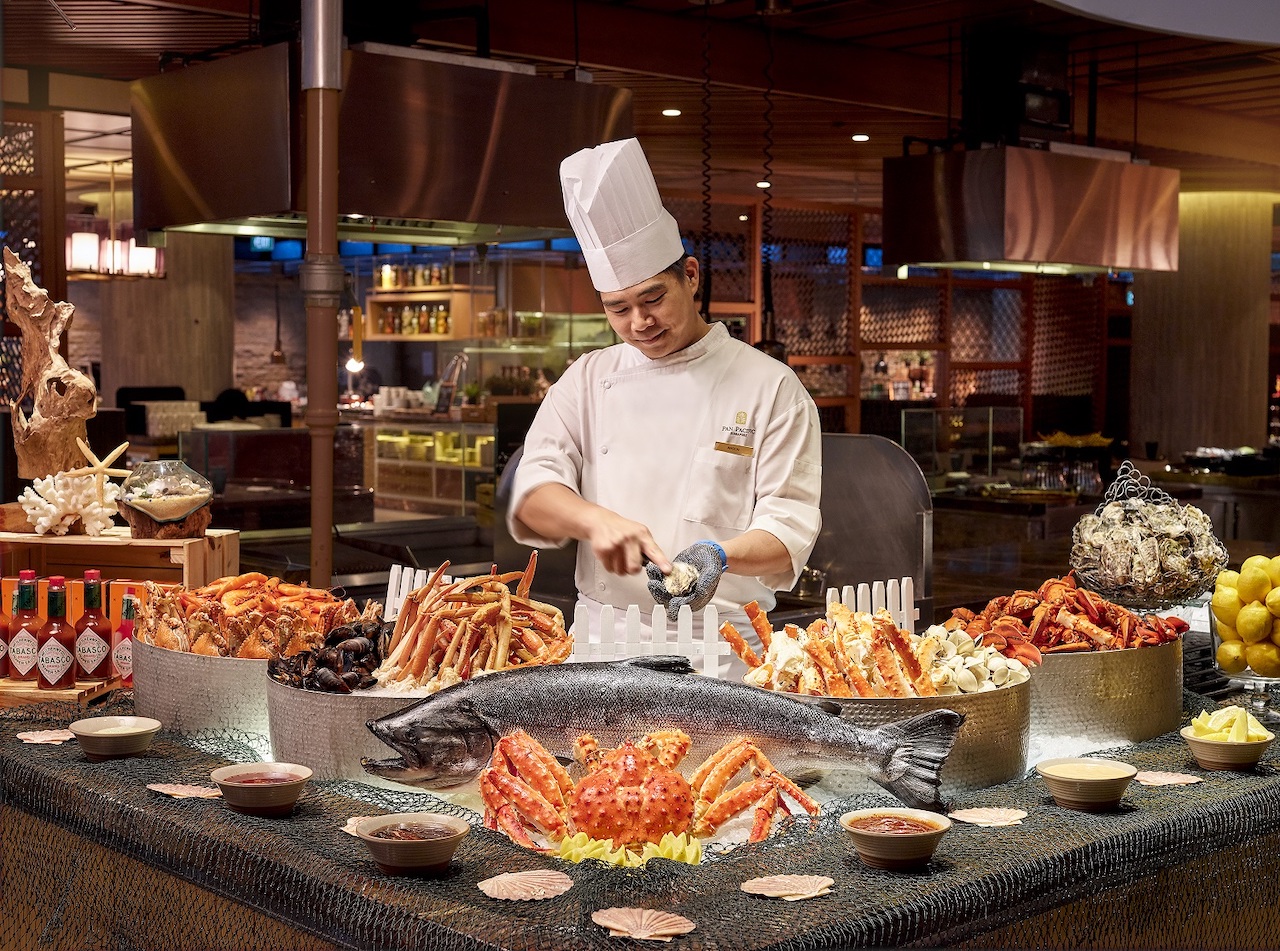 Edge at Pan Pacific Hotel Singapore Edge Festive Saturday Lunch