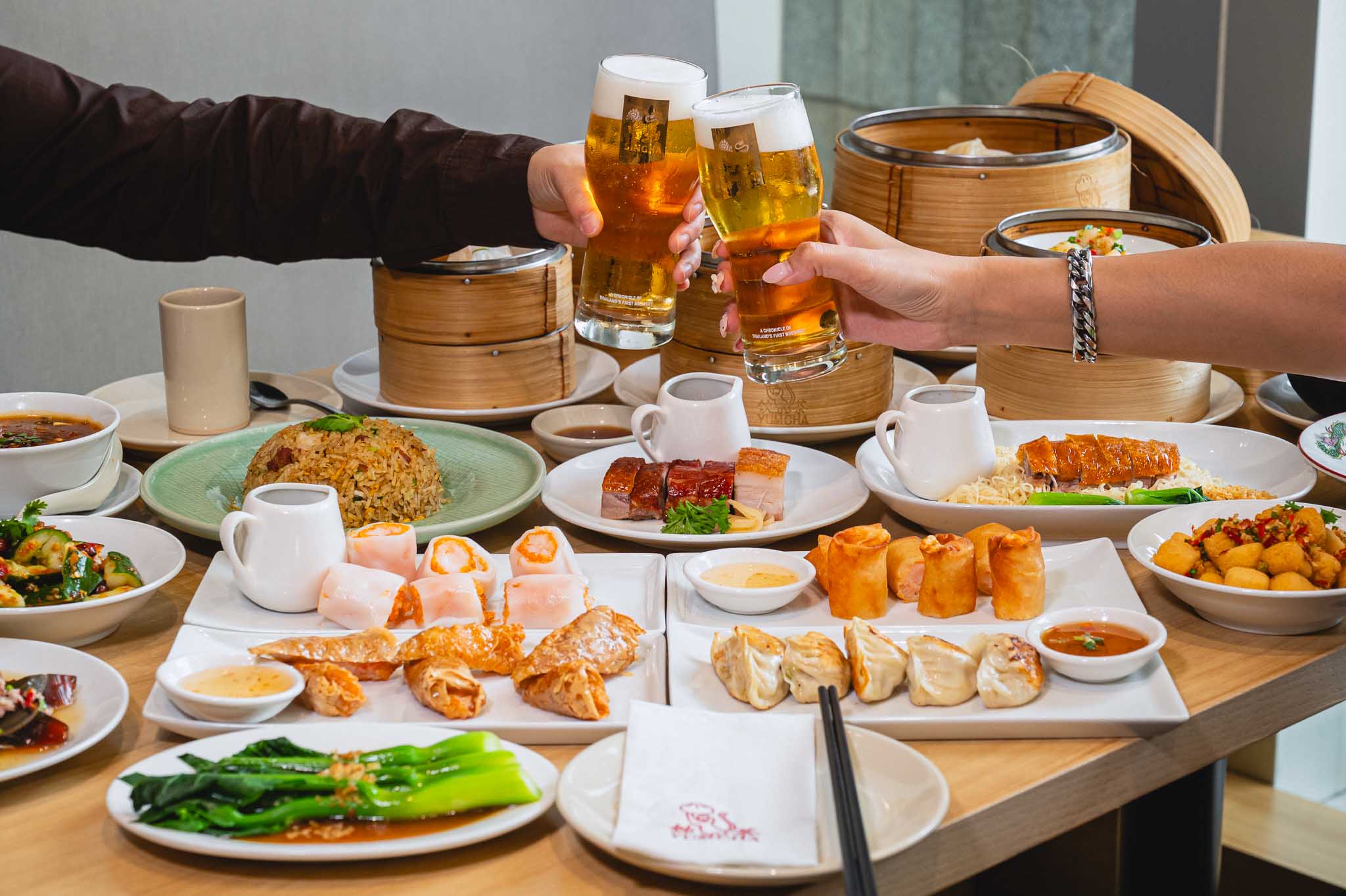 Yumcha Teahouse Empire Tower Yumcha-Kaya Dimsum with Free Flow Beer