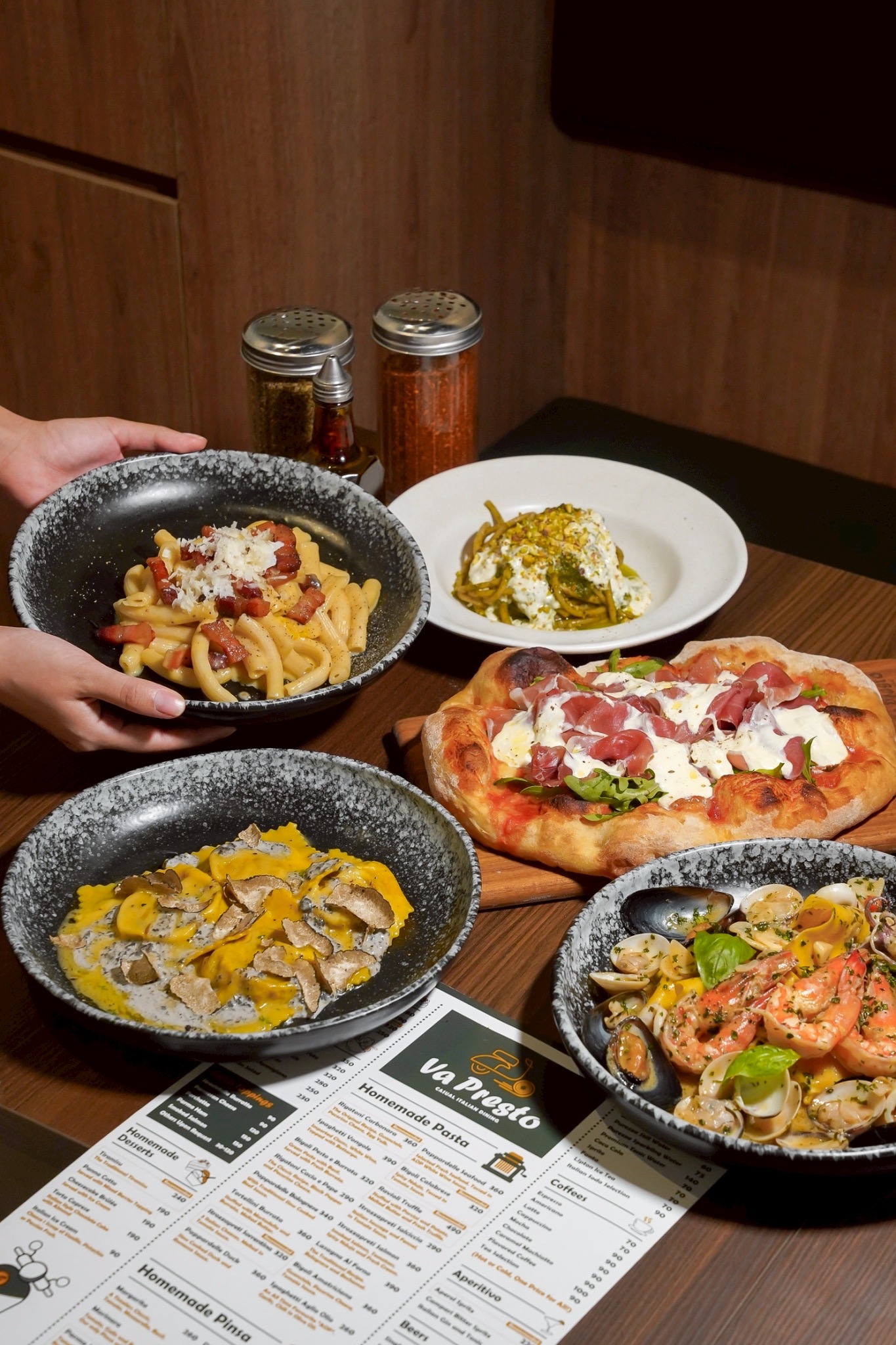 Va Presto All You Can Eat + Free Flow Soft Drink