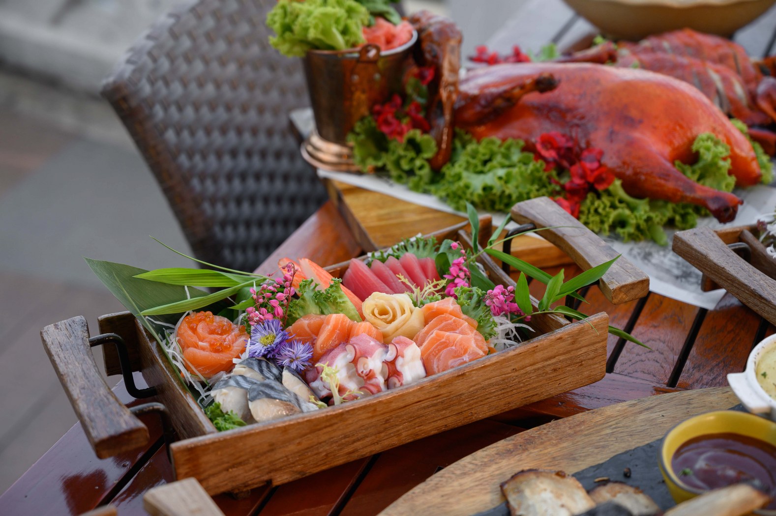 Sala Lakorn at Anantara Riverside (Mon-Sun) Internal Cuisine Buffet with Free Flow Soft Drink