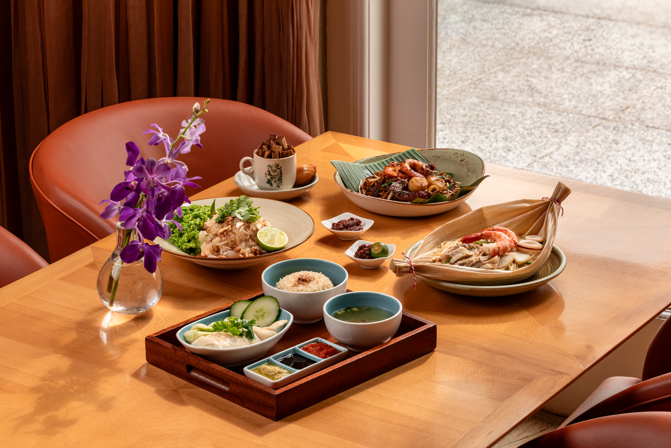 Town Restaurant At The Fullerton Hotel Singapore Festive Lunch Buffet