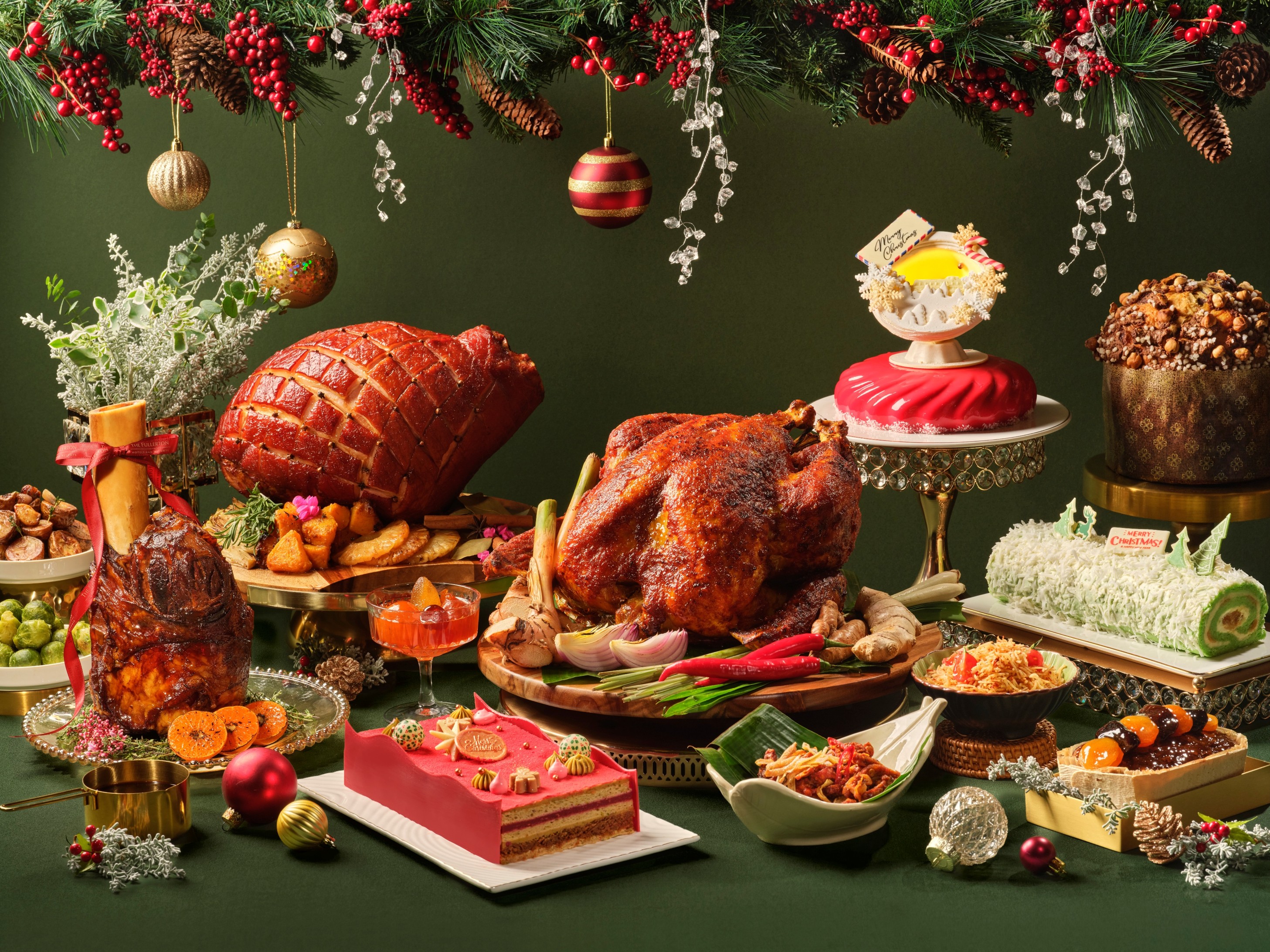 Town Restaurant At The Fullerton Hotel Singapore Festive Barbecue Dinner Buffet (Fri-Sat)