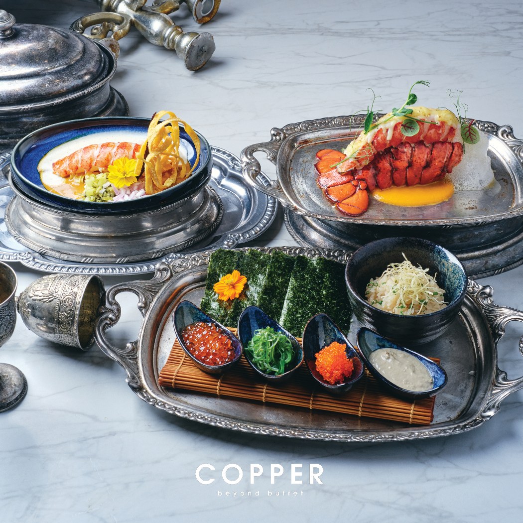 Copper Beyond Buffet The Sense Pinklao (Hungry Hub) Hungry Hub Pack A - Select 1 Premium Menu - No Prepayment Needed [Mon–Fri]  