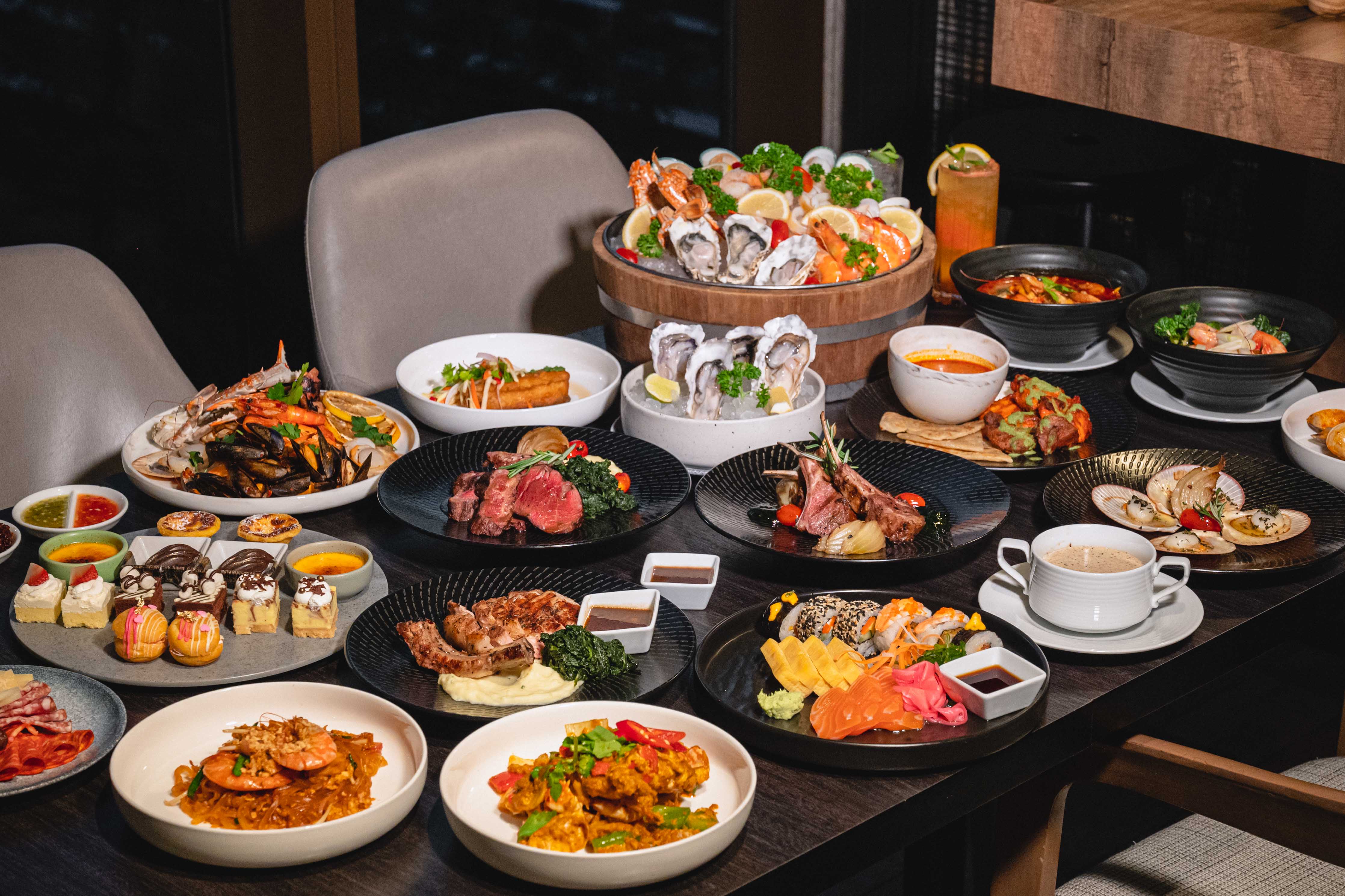 Stock.Room at Kimpton Maa-Lai Bangkok (Sun-Thu)  Holiday Sea+Land Buffet  (Sat 20 Dec - 4 Jan 2026)