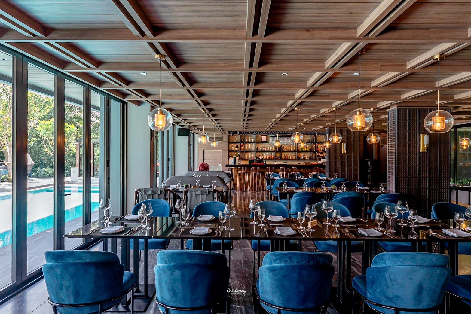 Dark Waters Rooftop Bar & Riverside New Year Eve Dinner Buffet ⎯ Indoor Zone (Dec 31st, 2025) 🎆🎊