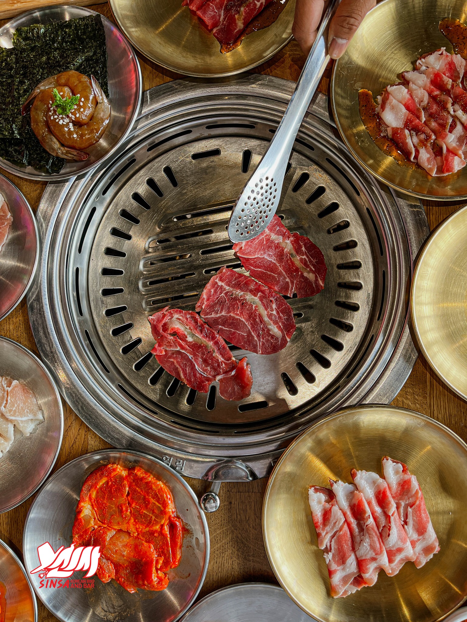 ซินซา โคเรียน บาร์บีคิว Come4Pay3⏐Platinum Buffet