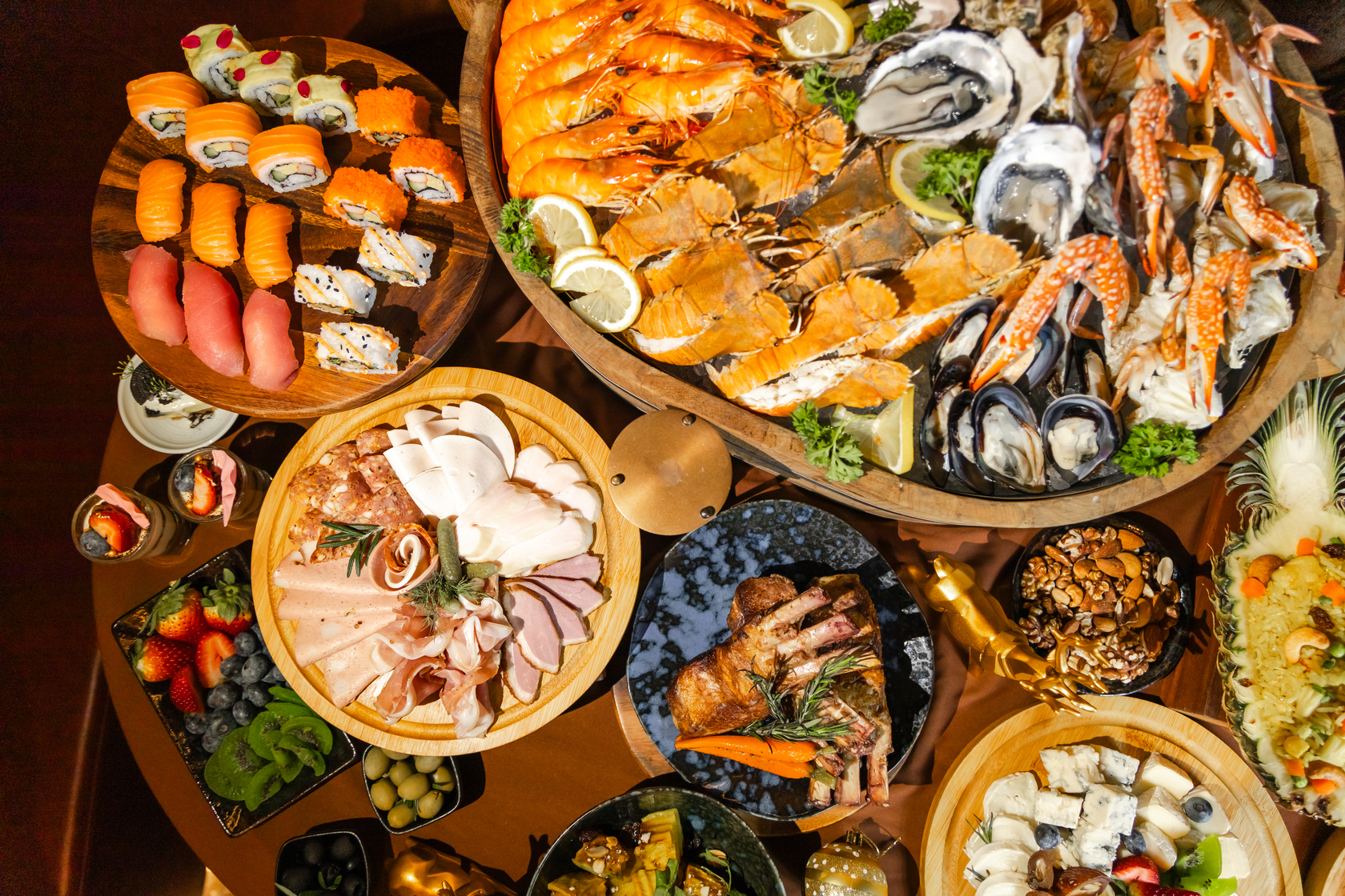 AVA Brasserie at InterContinental Bangkok Sukhumvit New Year's Eve Buffet Dinner with Soft Drinks