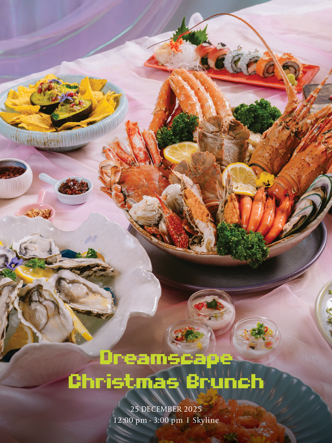 Skyline at Avani+ Riverside Bangkok Hotel DREAMSCAPE CHRISTMAS BRUNCH (25 December 2025)