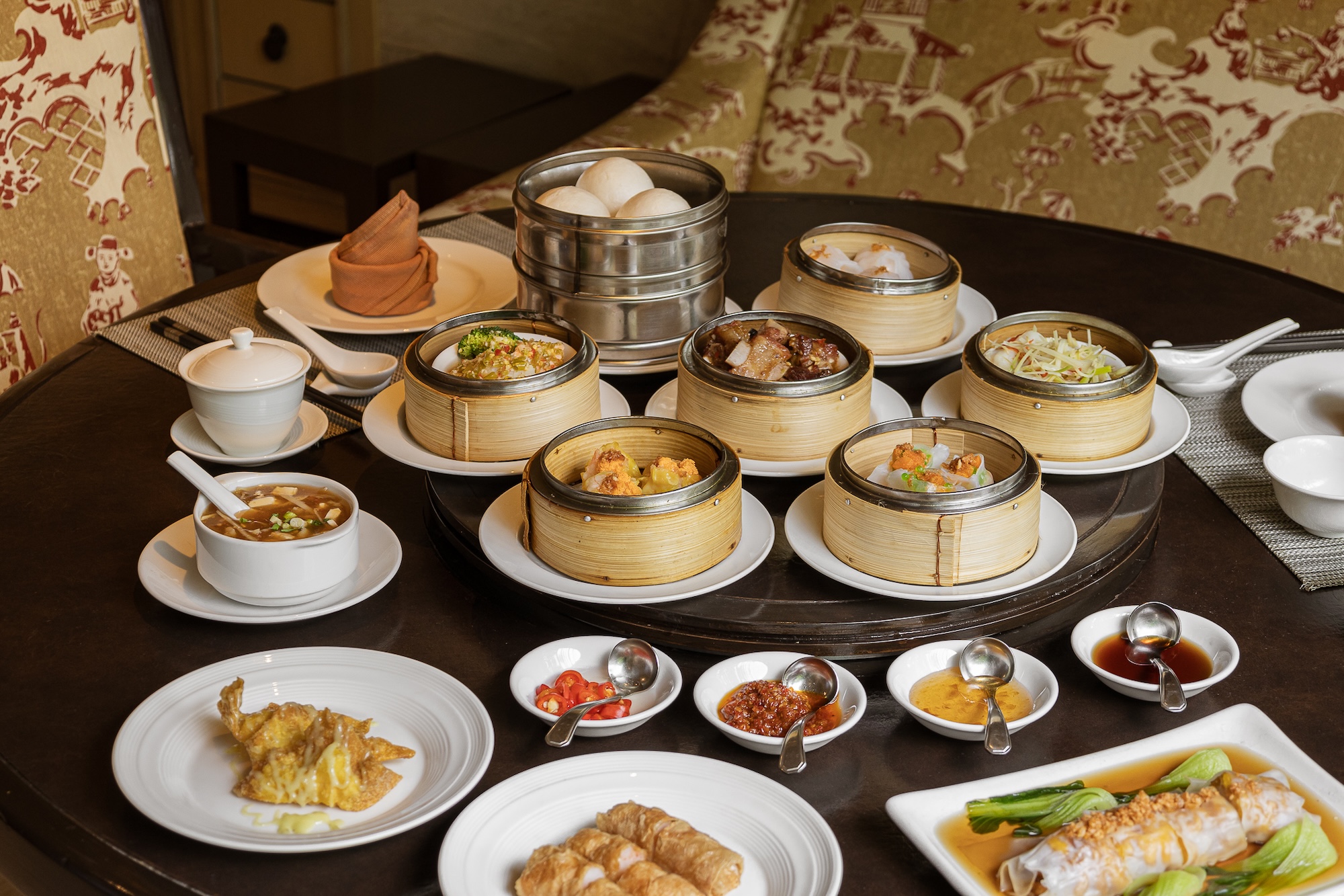 The Mayflower Restaurant at Dusit Princess Srinakarin Come3Pay2⏐Unlimited Dim Sum Buffet with Free-flow Tea/Chrysanthemum 