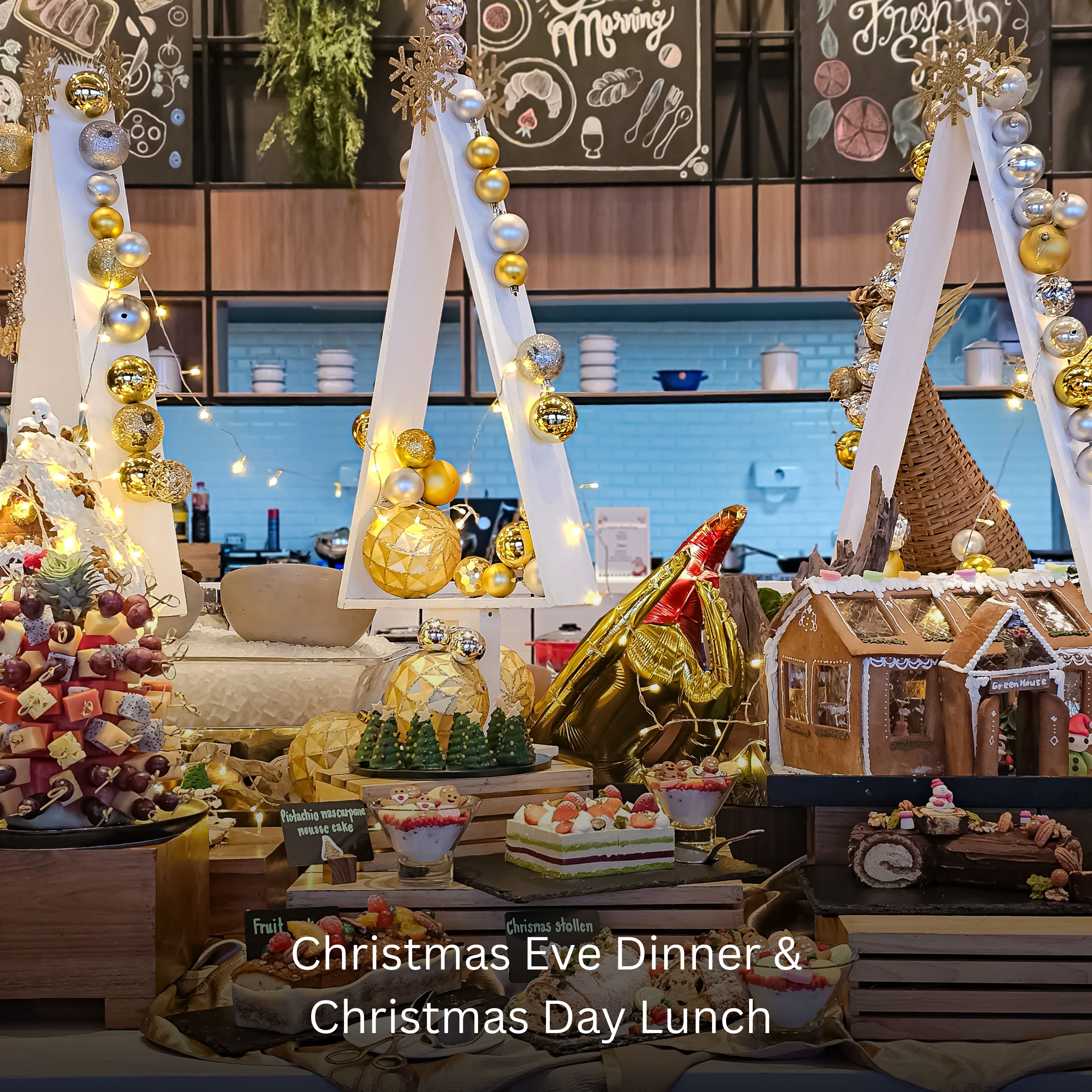 Greenhouse Restaurant Avani Sukhumvit Bangkok Christmas Buffet-Food Only (24-25 Dec 2025)